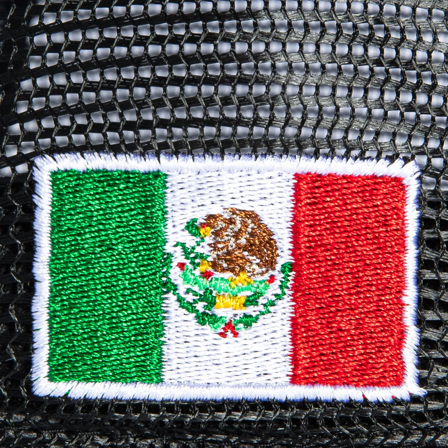 New Era 9Forty A-Frame Mexico World Baseball Classic Trucker Snapback Hat - Black sold by Hat Club product image thumbnail 4