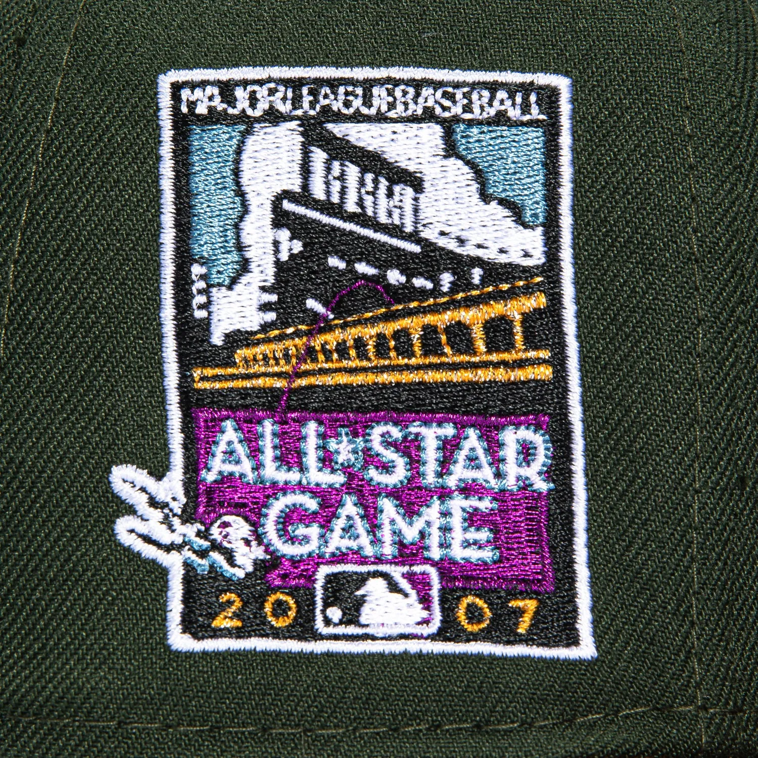New Era 59Fifty San Francisco Giants 2007 All Star Game Patch Hat - Green, Brown sold by Hat Club product image thumbnail 5