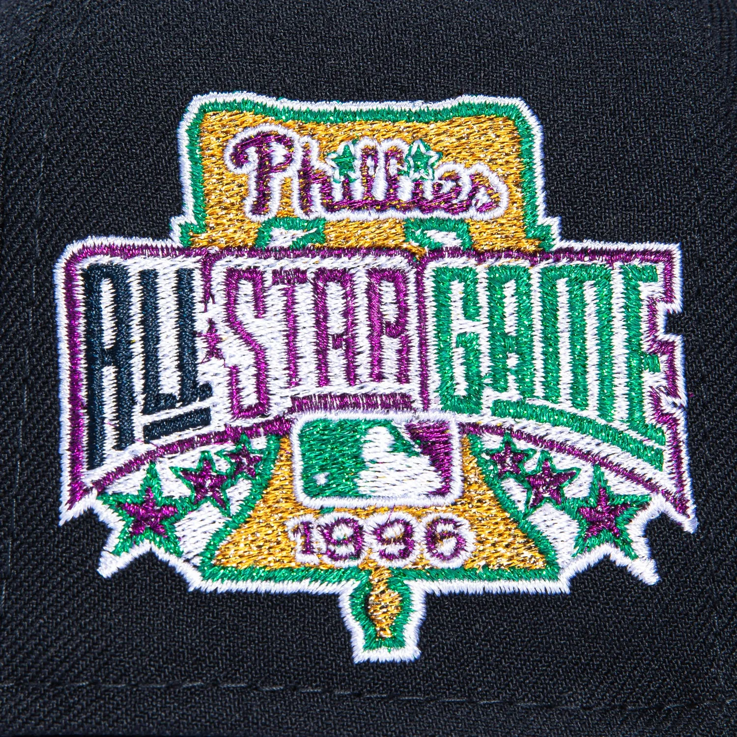 New Era 59Fifty Philadelphia Phillies 1996 All Star Game Patch Pink UV Hat - Navy, Olive sold by Hat Club product image thumbnail 5