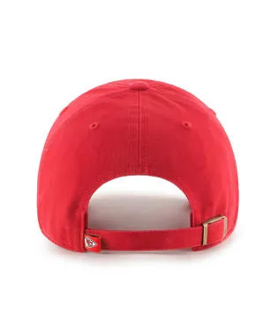 47 Brand Kansas City Chiefs Cleanup OTC Adjustable Hat - Red sold by Hat Club product image thumbnail 2