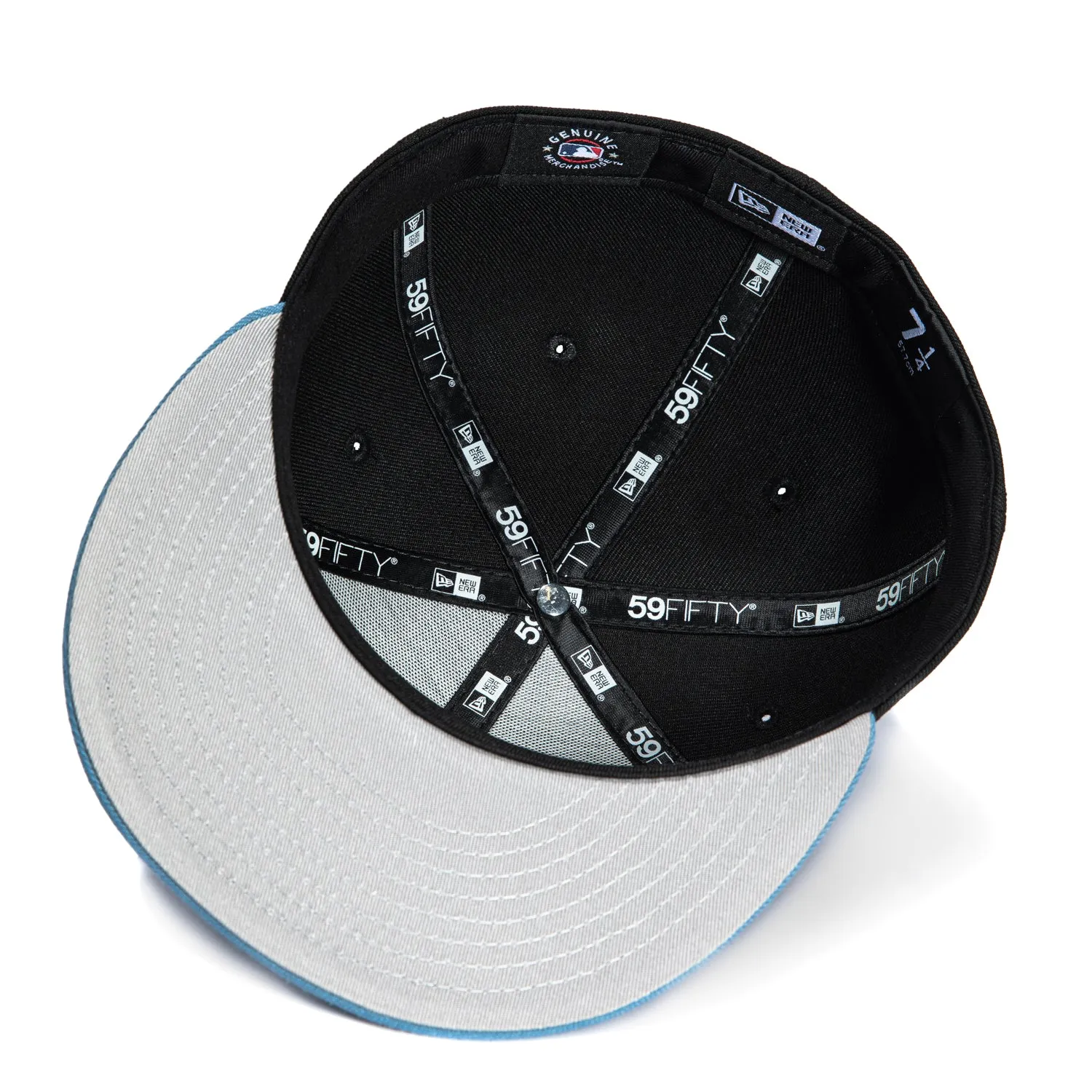 New Era 59Fifty New York Yankees Hat - Black, Indigo, White sold by Hat Club product image thumbnail 2