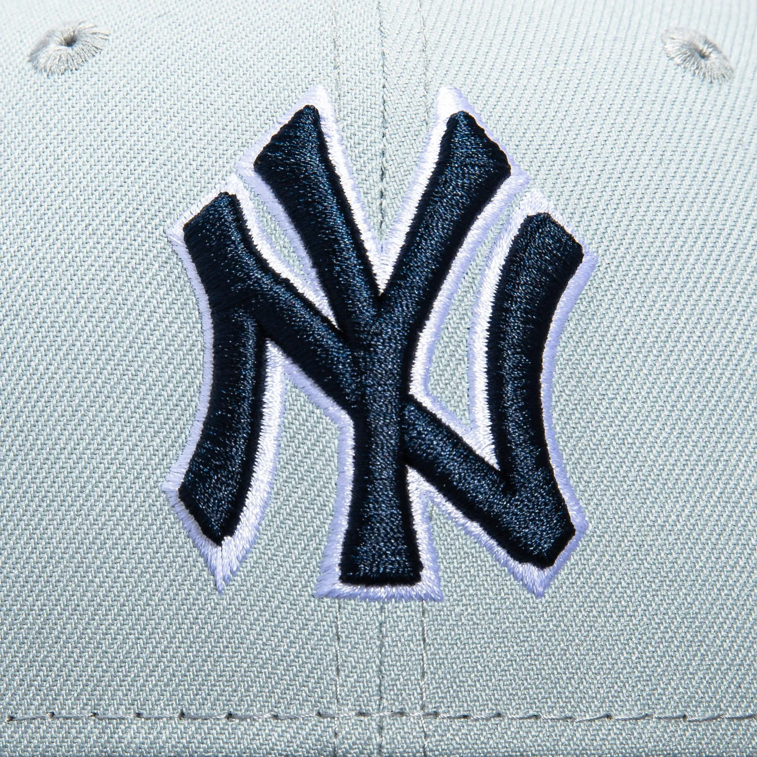 New Era 59Fifty New York Yankees Hat - Grey, Navy sold by Hat Club product image thumbnail 4