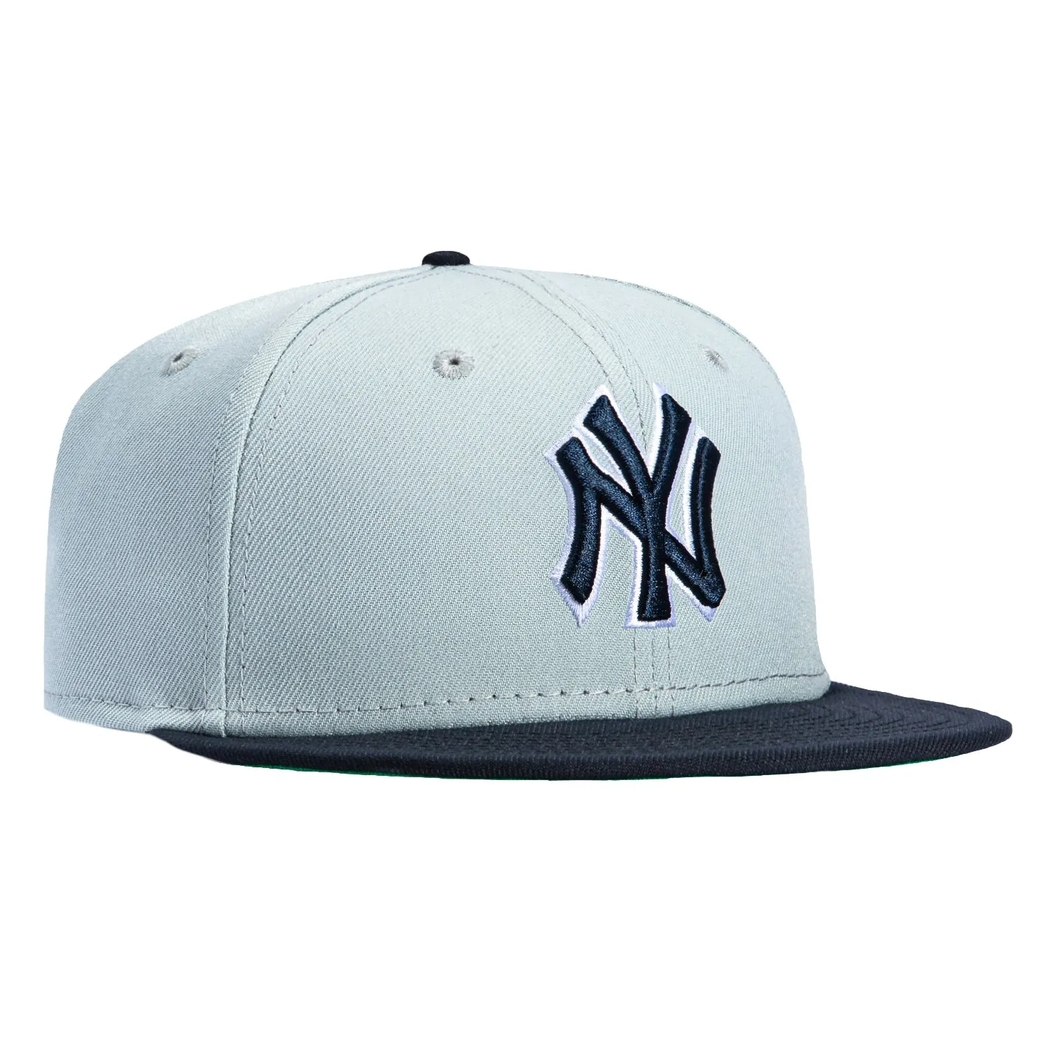 New Era 59Fifty New York Yankees Hat - Grey, Navy sold by Hat Club