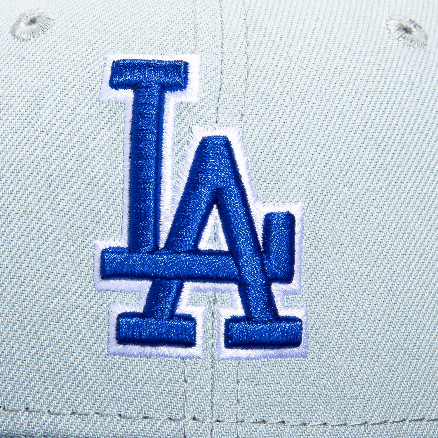 New Era 59Fifty Los Angeles Dodgers Hat - Grey, Royal sold by Hat Club product image thumbnail 4