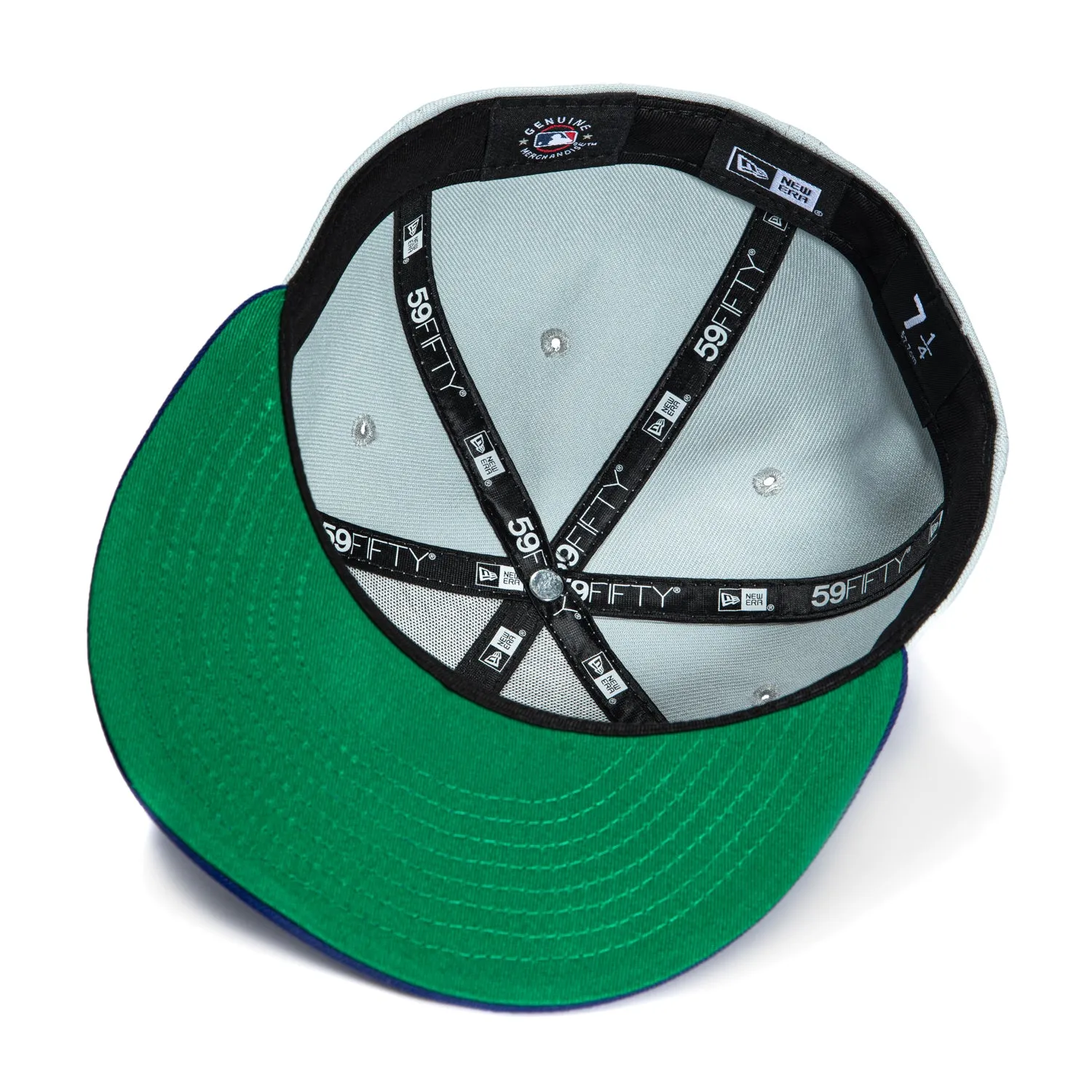 New Era 59Fifty Los Angeles Dodgers Hat - Grey, Royal sold by Hat Club product image thumbnail 2