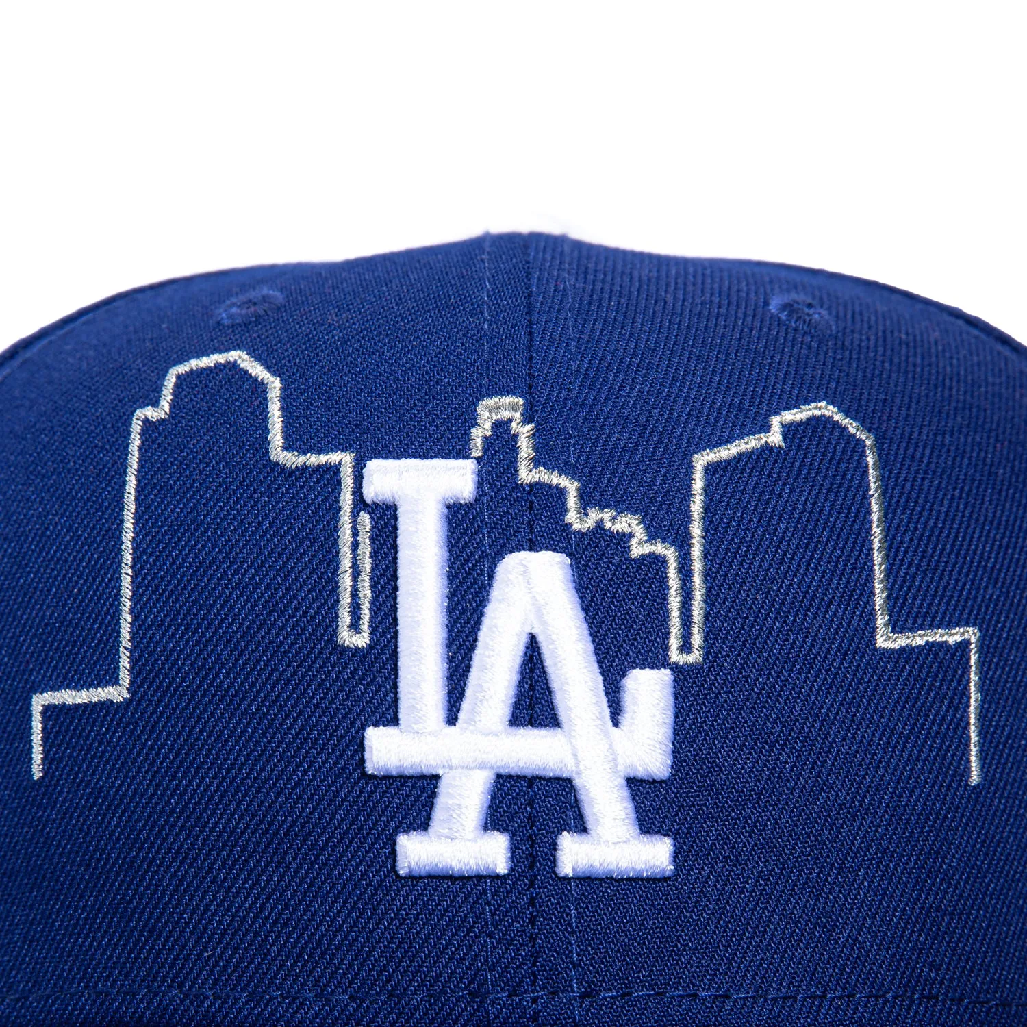 New Era 59Fifty Los Angeles Dodgers Skyline Hat - Royal sold by Hat Club product image thumbnail 4