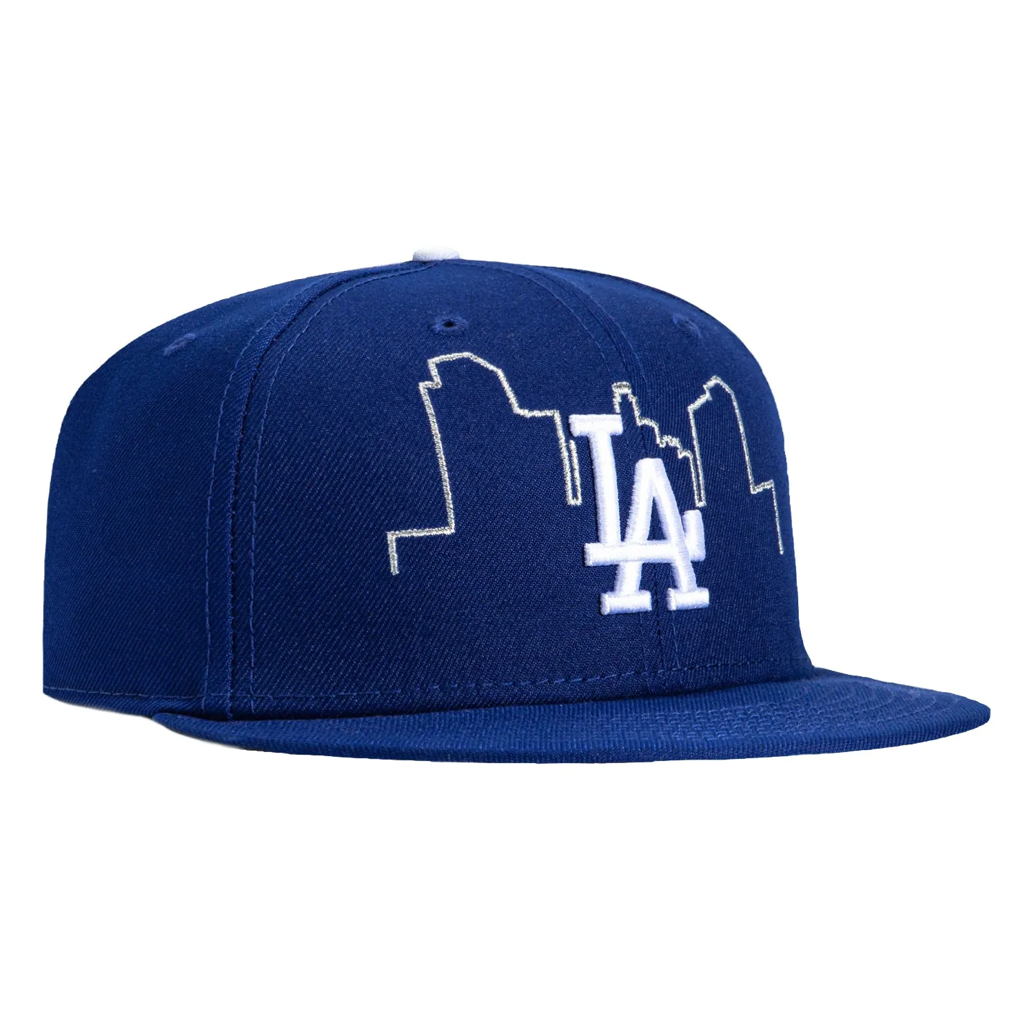 New Era 59Fifty Los Angeles Dodgers Skyline Hat - Royal sold by Hat Club