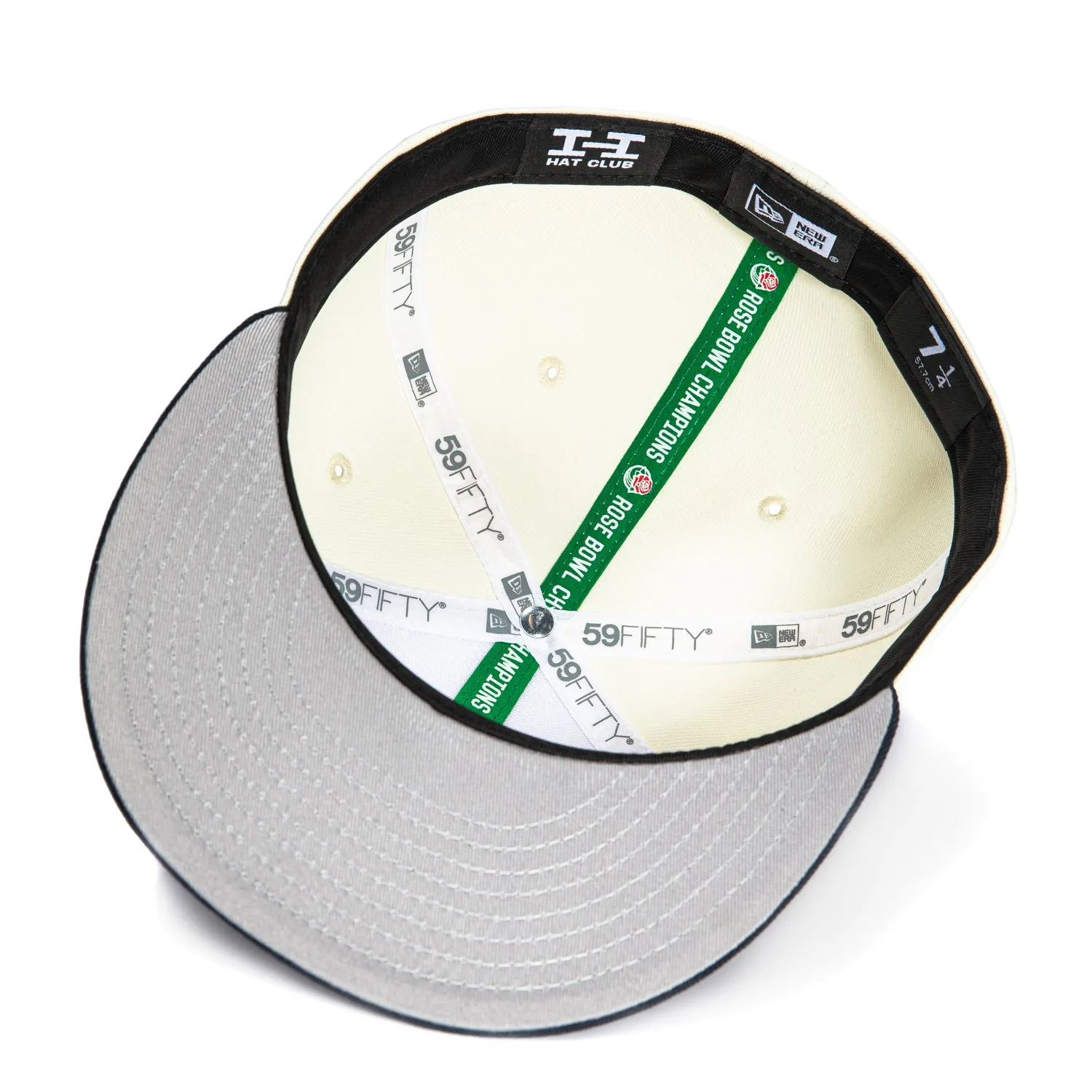 New Era 59Fifty Notre Dame Fighting Irish Rose Bowl Patch Rose Bowl Game Hat - White, Navy sold by Hat Club product image thumbnail 2