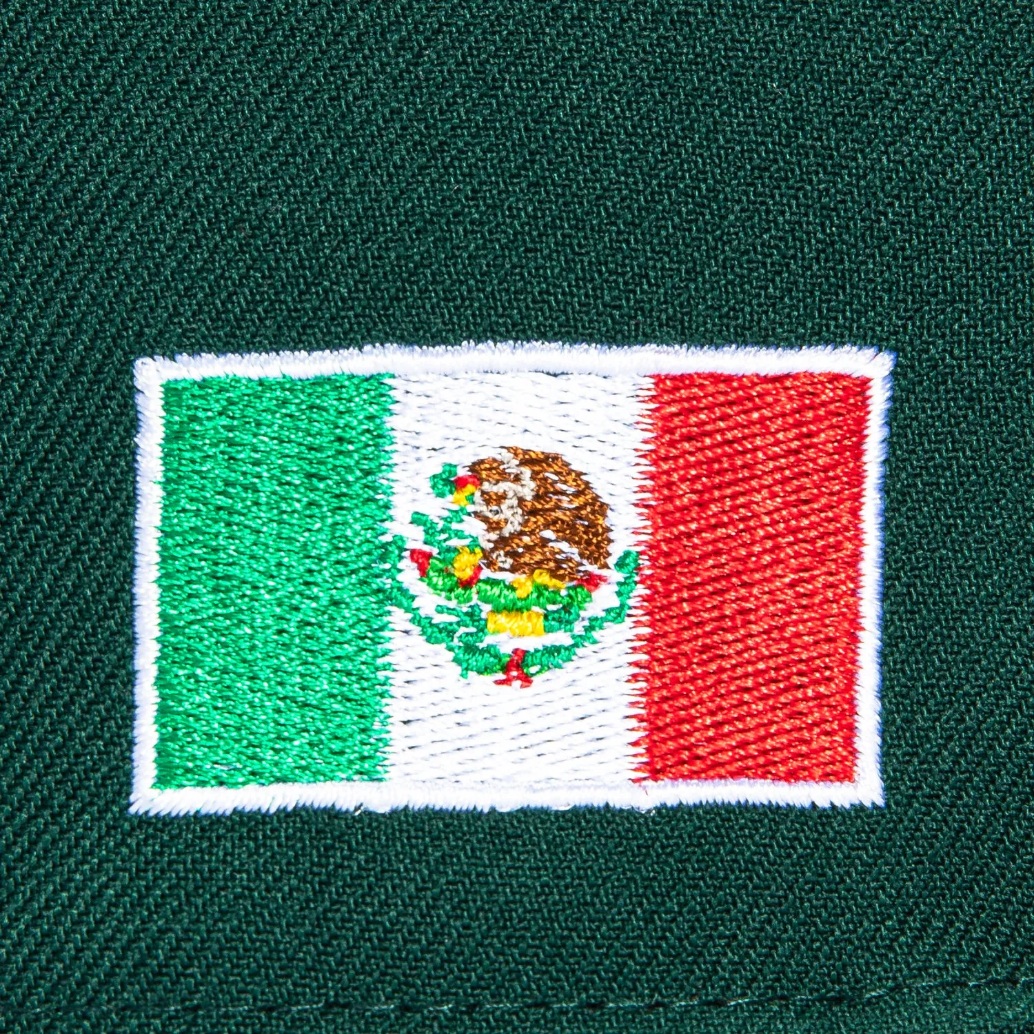 New Era 59Fifty Chicago Blackhawks Mexico Flag Patch Hat - Green, Black sold by Hat Club product image thumbnail 5