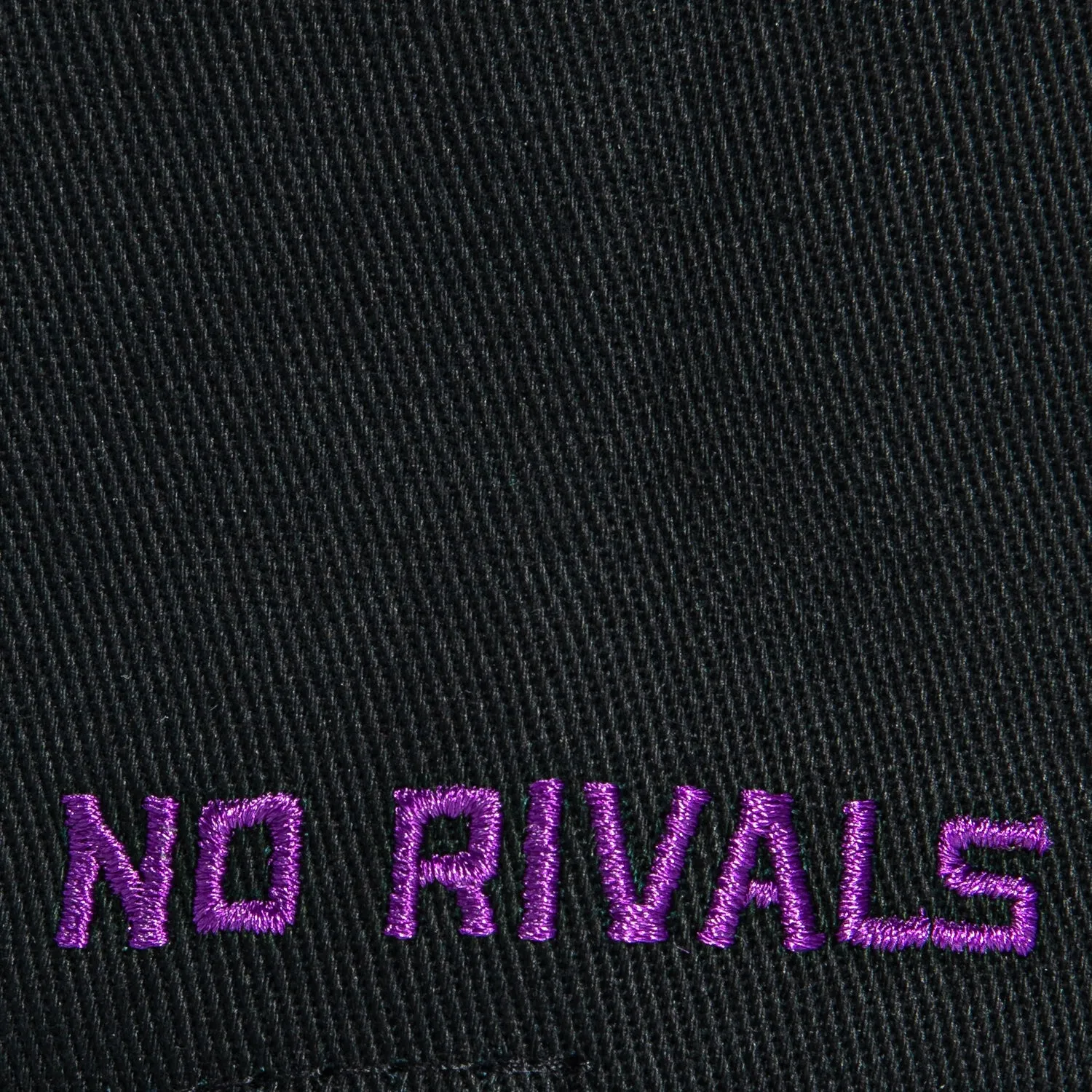No Rivals LSU Tigers Logo Patch Upside Down Arch Snapback Hat - Black sold by Hat Club product image thumbnail 5