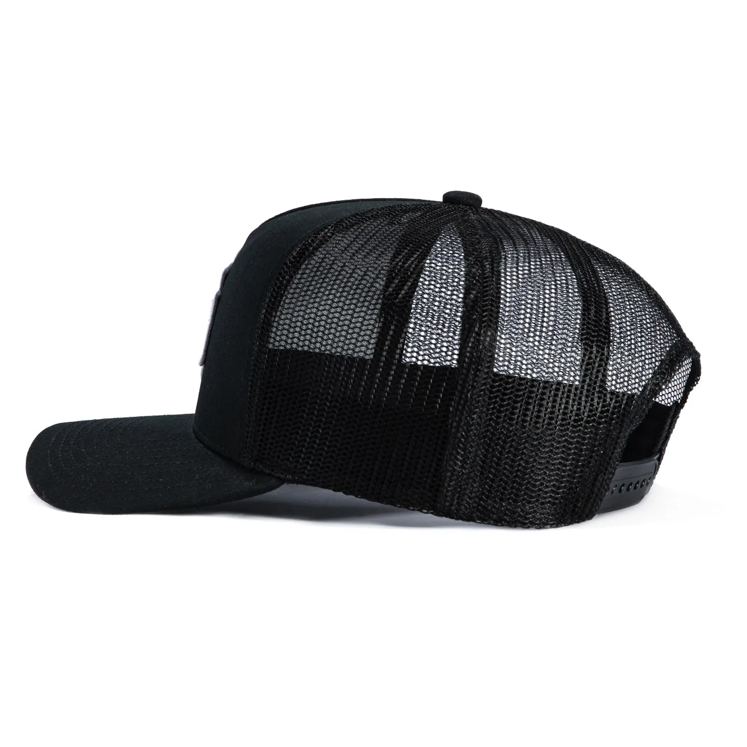 Brixton Genuine Quality Mesh Snapback Trucker Hat - Black sold by Hat Club product image thumbnail 2