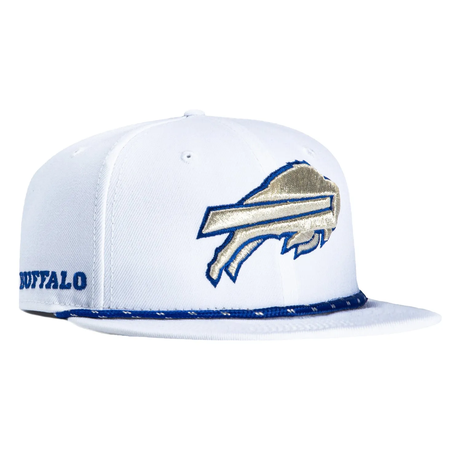 New Era 59Fifty 2025 NFL Rivalries Buffalo Bills Logo Patch Hat - White sold by Hat Club