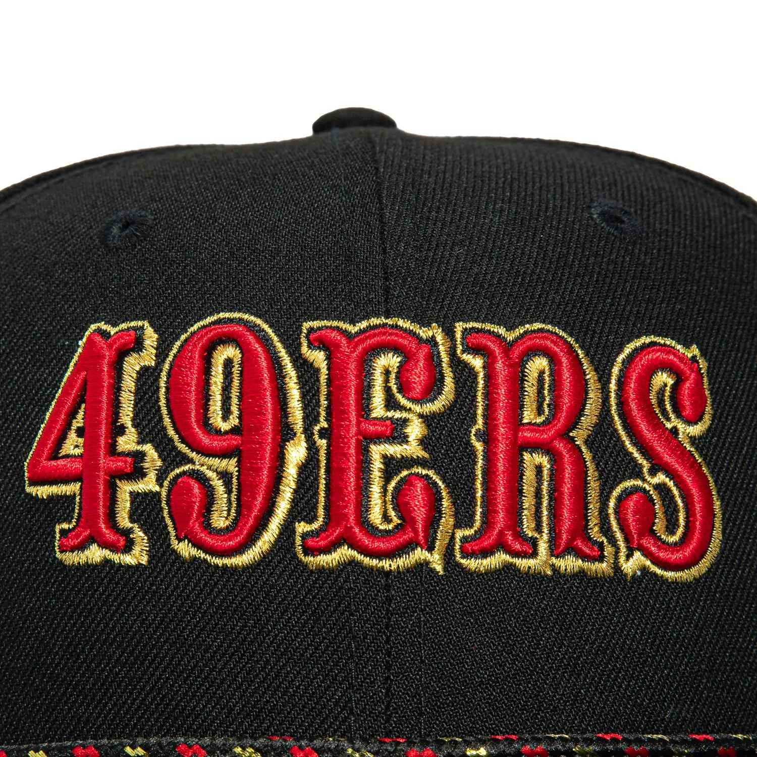 New Era 59Fifty 2025 NFL Rivalries San Francisco 49ers Faithful to The Bay Patch Hat - Black sold by Hat Club product image thumbnail 4