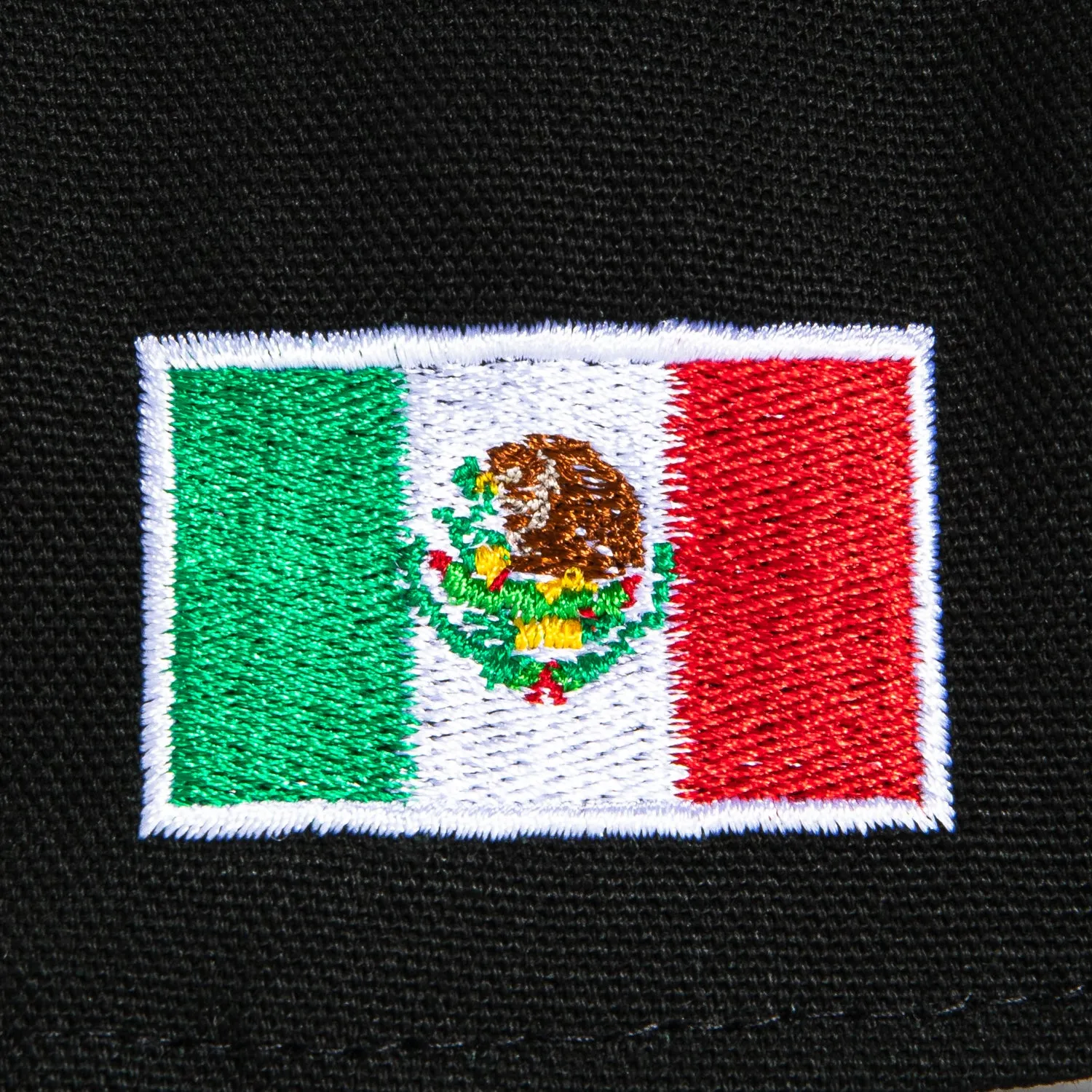 New Era 9Forty A-Frame Mexico World Baseball Classic Lil Flag Snapback Hat - Black sold by Hat Club product image thumbnail 4