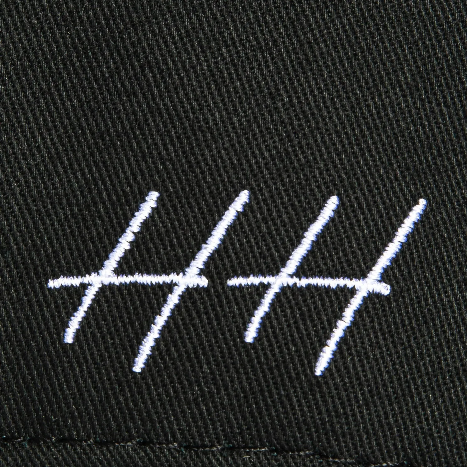 Huega House Retro Script Snapback Hat - Black sold by Hat Club product image thumbnail 4