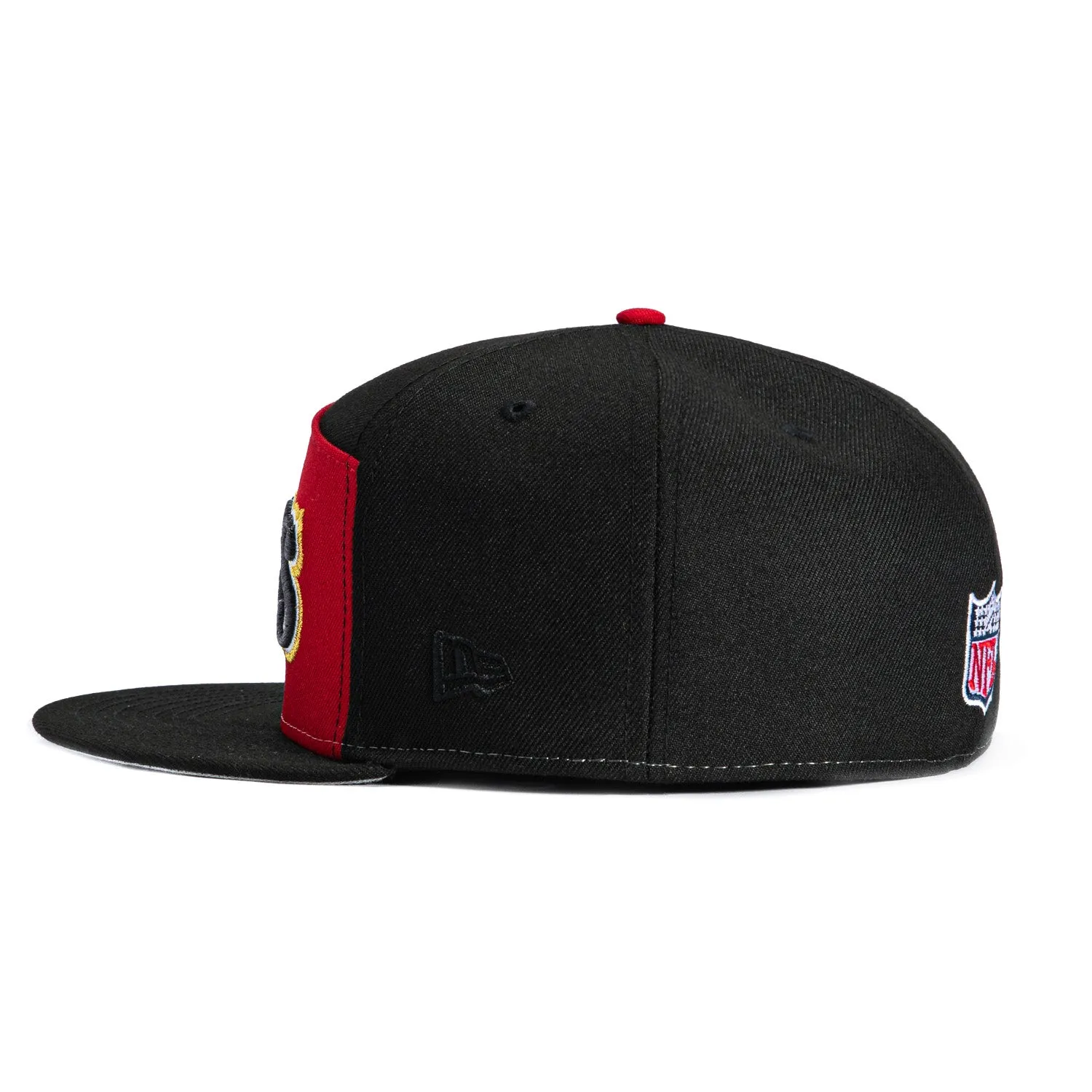 New Era 59Fifty Split Panel San Francisco 49ers Word Hat - Red, Black sold by Hat Club product image thumbnail 3