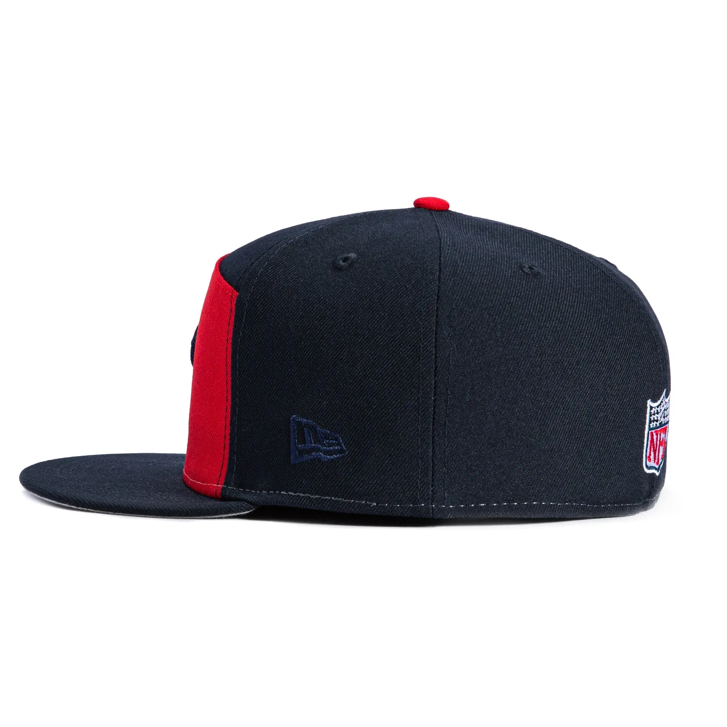 New Era 59Fifty Split Panel Houston Texans Hat - Red, Navy sold by Hat Club product image thumbnail 3