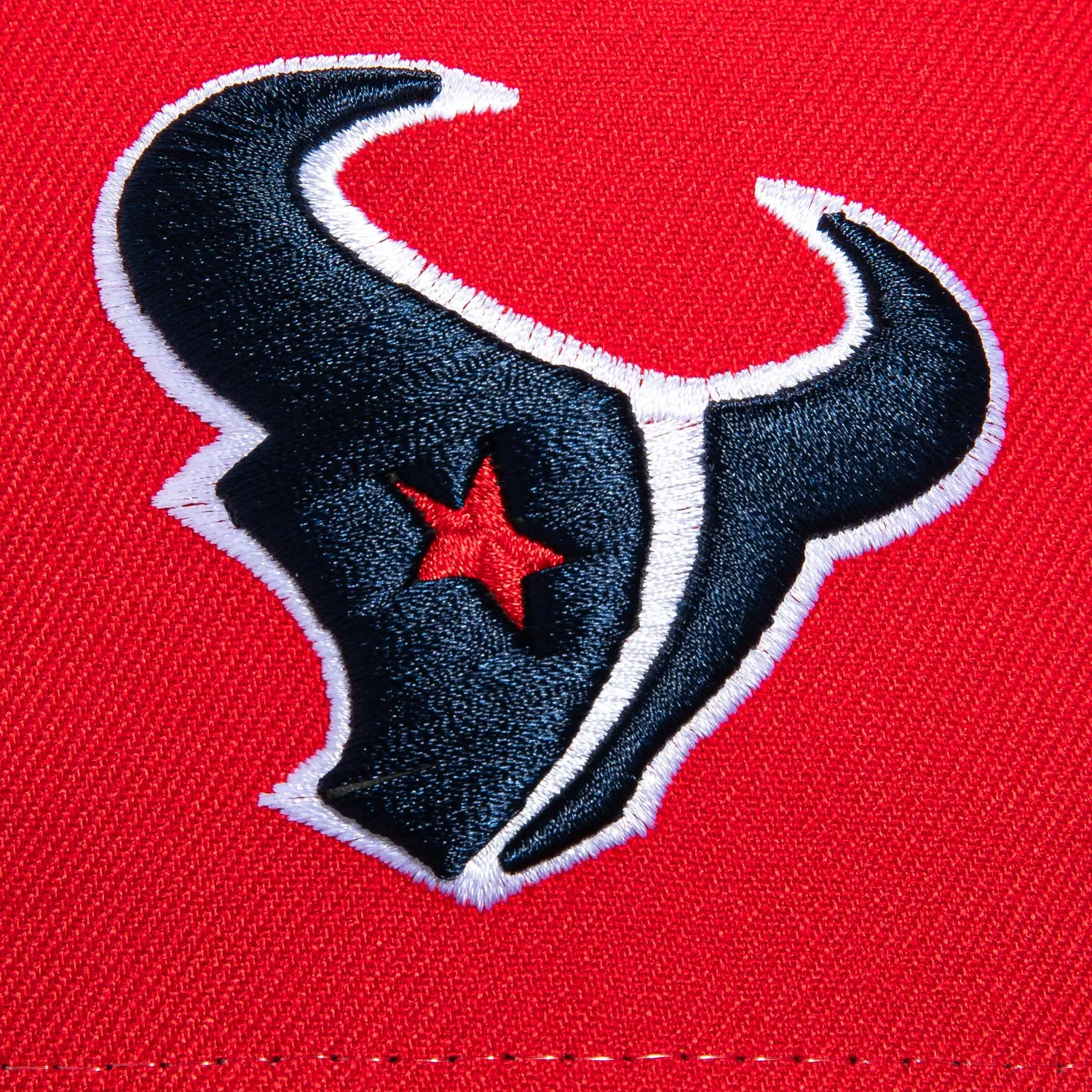New Era 59Fifty Split Panel Houston Texans Hat - Red, Navy sold by Hat Club product image thumbnail 4