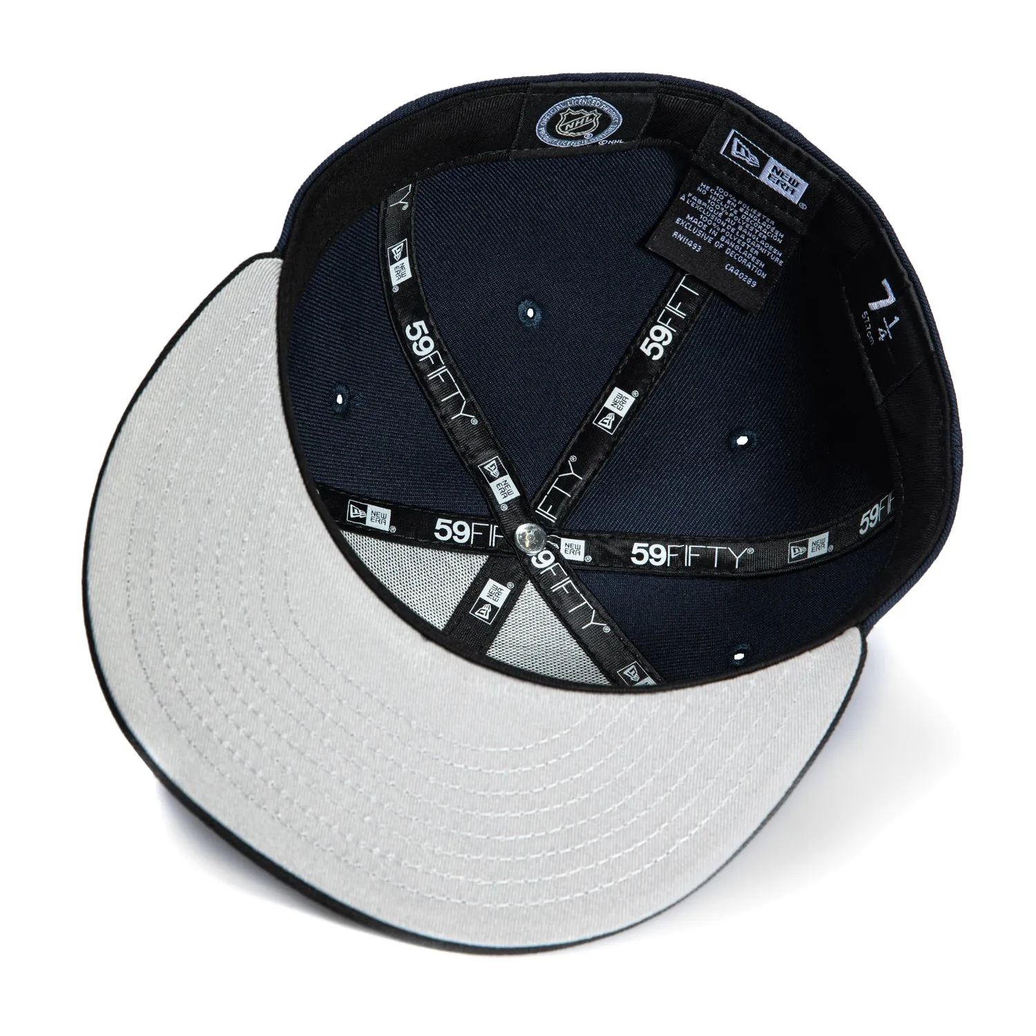 New Era 59Fifty San Jose Sharks Santa Cruz Hat - Navy, Black sold by Hat Club product image thumbnail 2