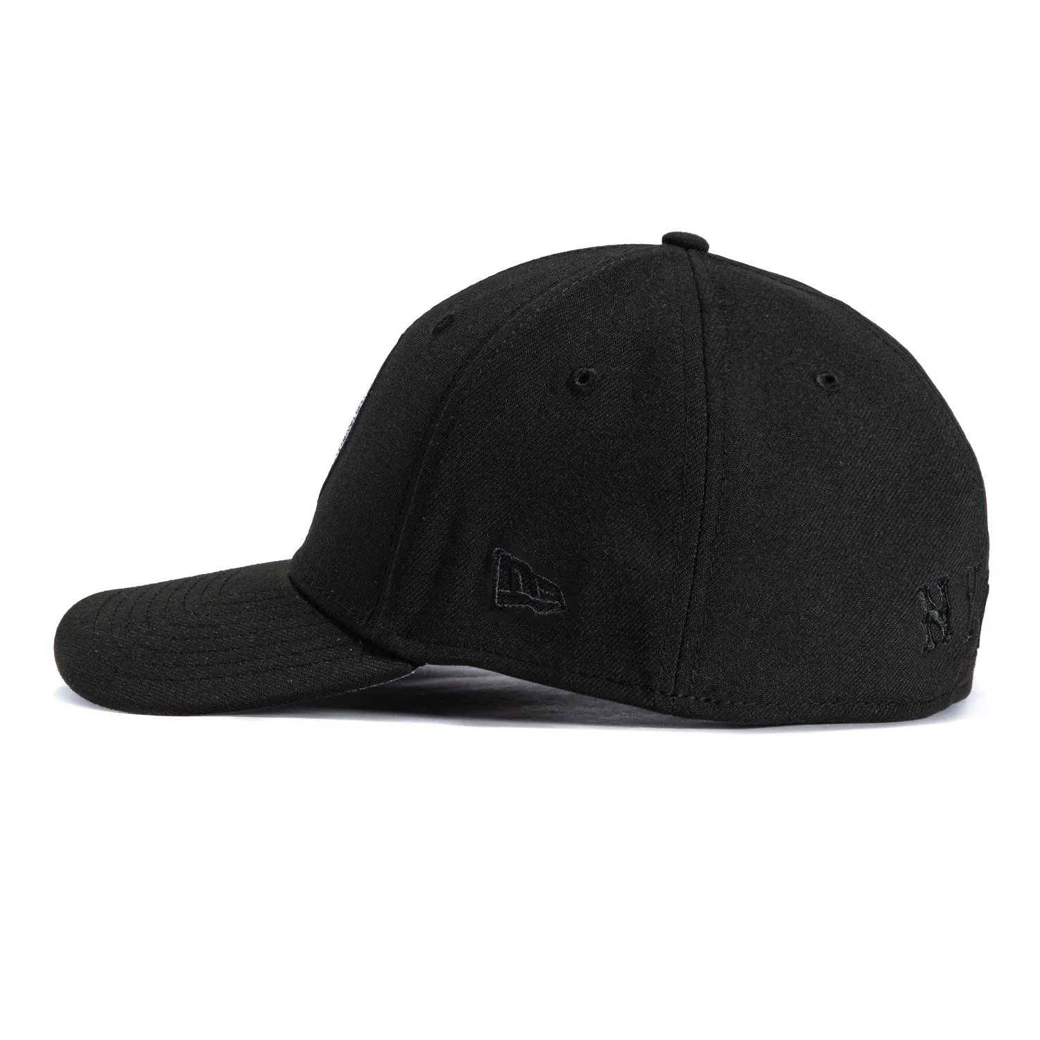 New Era 39Thirty New York Mets Stretch Fitted Hat - Black, Black sold by Hat Club product image thumbnail 2