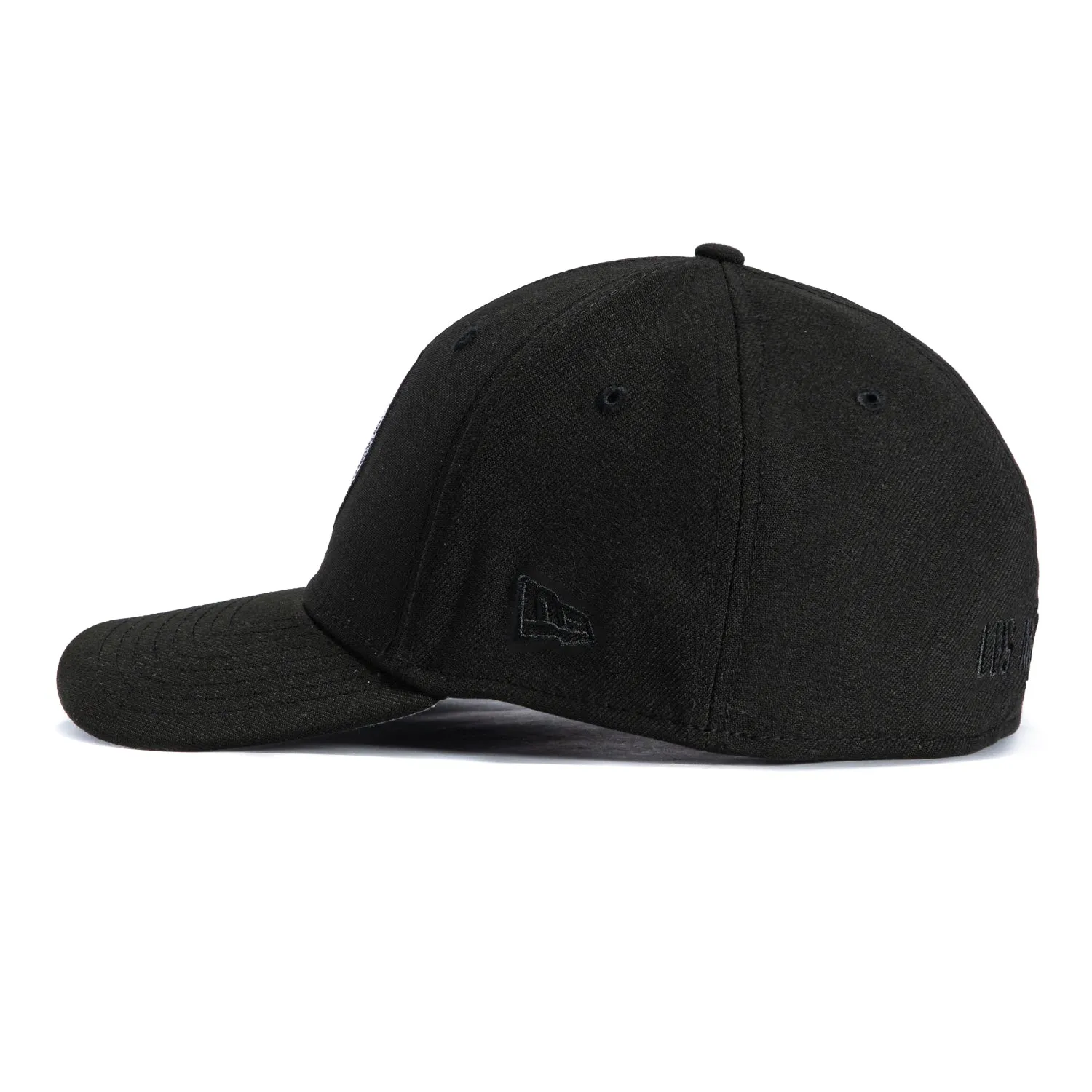 New Era 39Thirty Los Angeles Dodgers City Connect Stretch Fitted Hat - Black, Black sold by Hat Club product image thumbnail 2