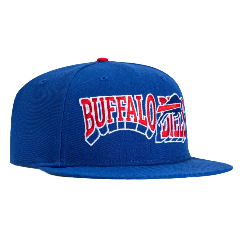 New Era 59Fifty Buffalo Bills Wave Hat - Royal sold by Hat Club