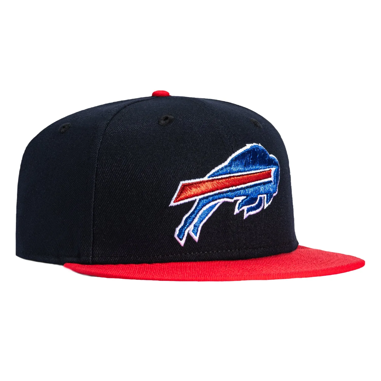 New Era 59Fifty Buffalo Bills Hat - Navy, Red sold by Hat Club