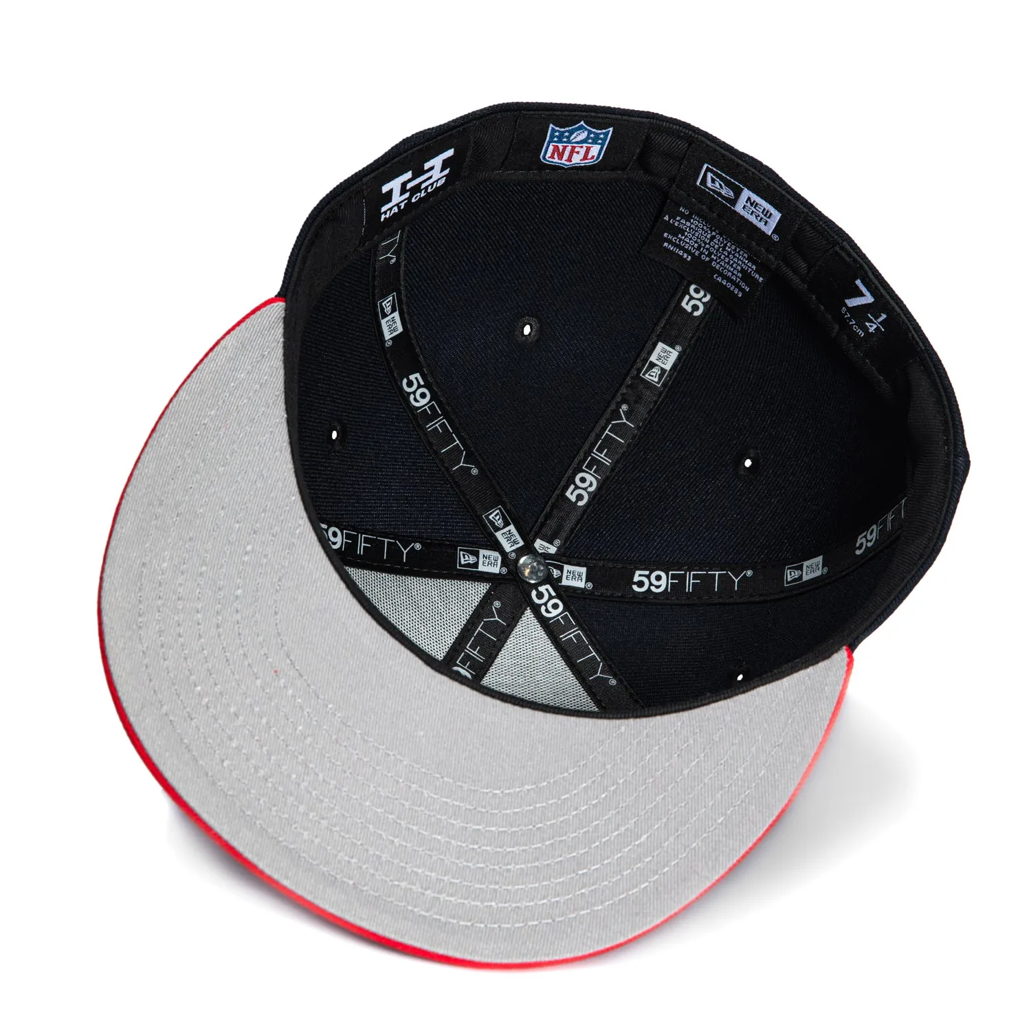 New Era 59Fifty Buffalo Bills Hat - Navy, Red sold by Hat Club product image thumbnail 2