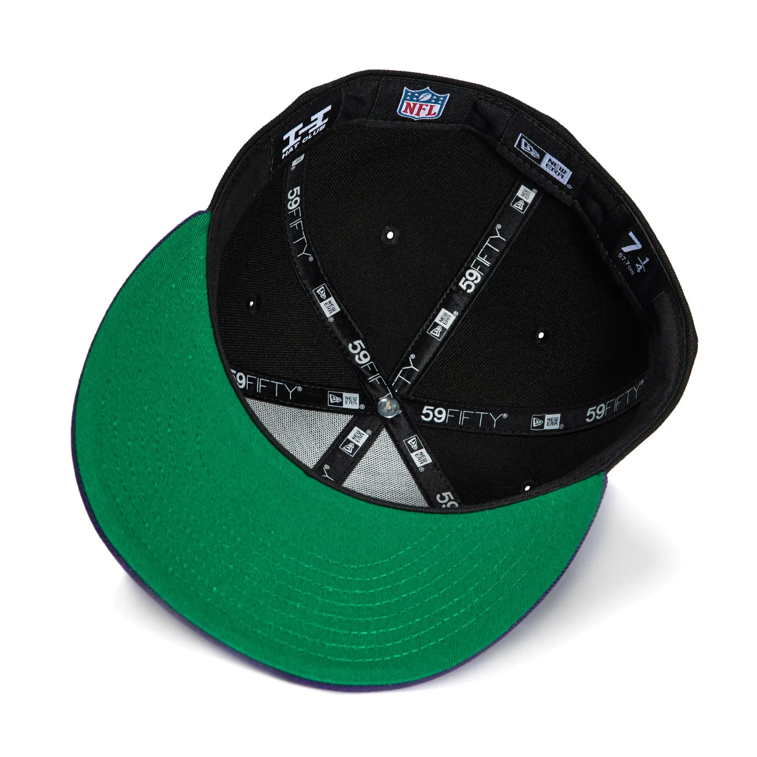 New Era 59Fifty Minnesota Vikings Vintage Triangle Hat - Black, Purple sold by Hat Club product image thumbnail 2