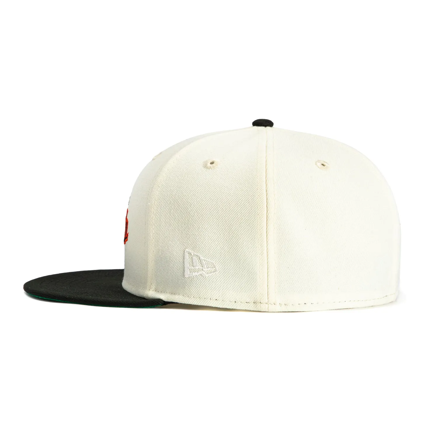 New Era 59Fifty Cincinnati Bengals Helmet Patch Script Hat - White, Black sold by Hat Club product image thumbnail 3
