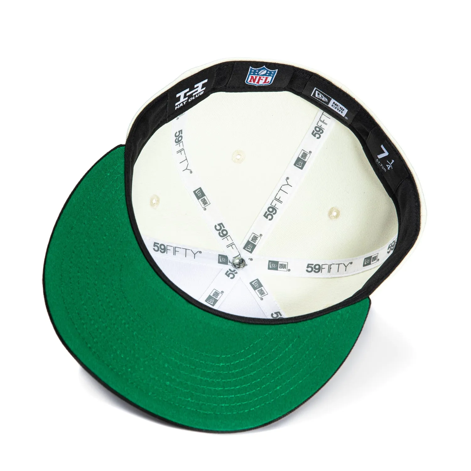 New Era 59Fifty Cincinnati Bengals Helmet Patch Script Hat - White, Black sold by Hat Club product image thumbnail 2