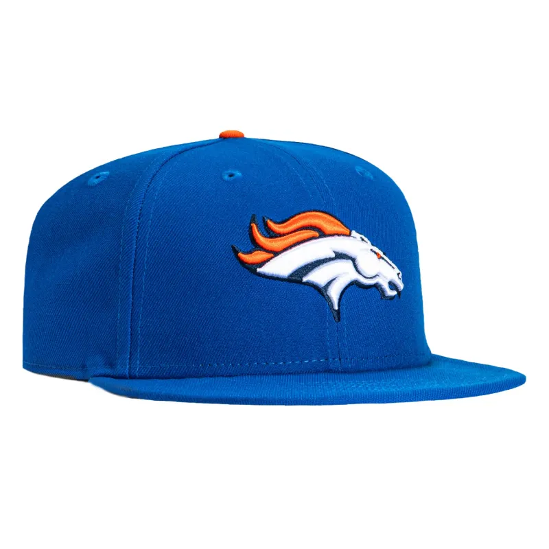 New Era 59Fifty Denver Broncos Hat - Royal sold by Hat Club