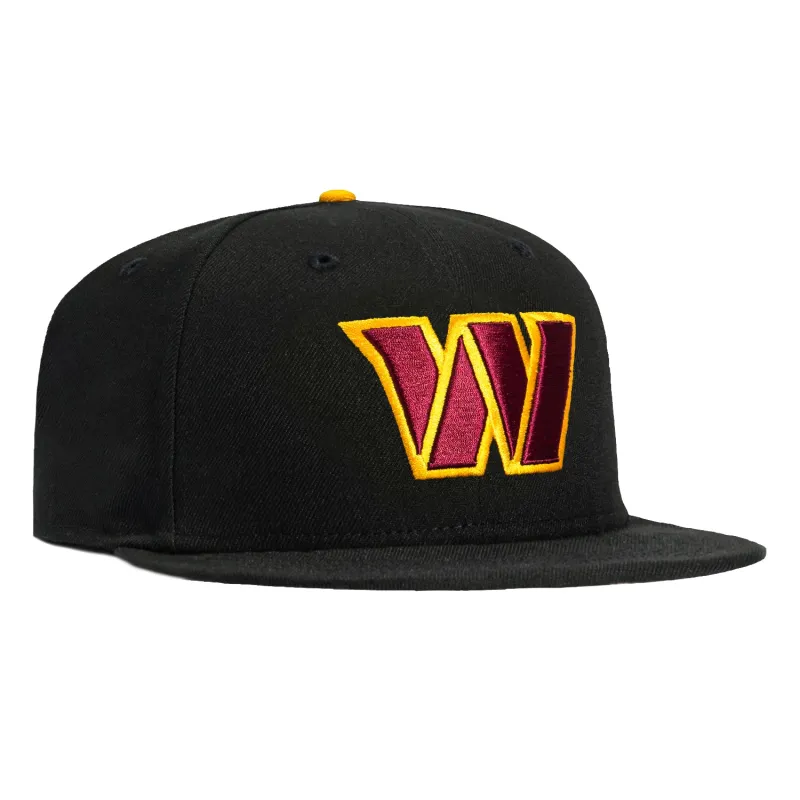 New Era 59Fifty Washington Commanders Hat - Black sold by Hat Club