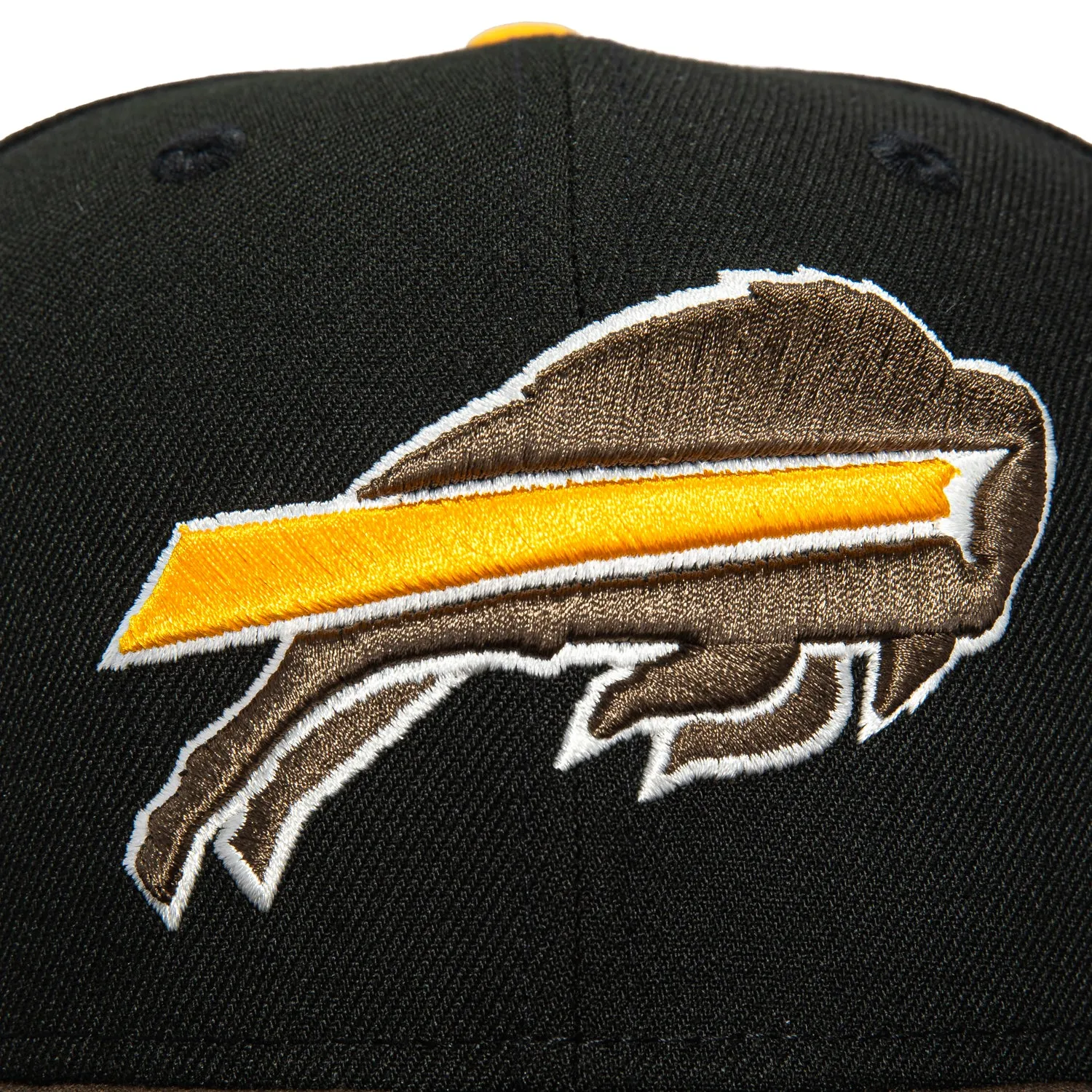 New Era 59Fifty Buffalo Bills Hat - Black, Brown, Gold sold by Hat Club product image thumbnail 4