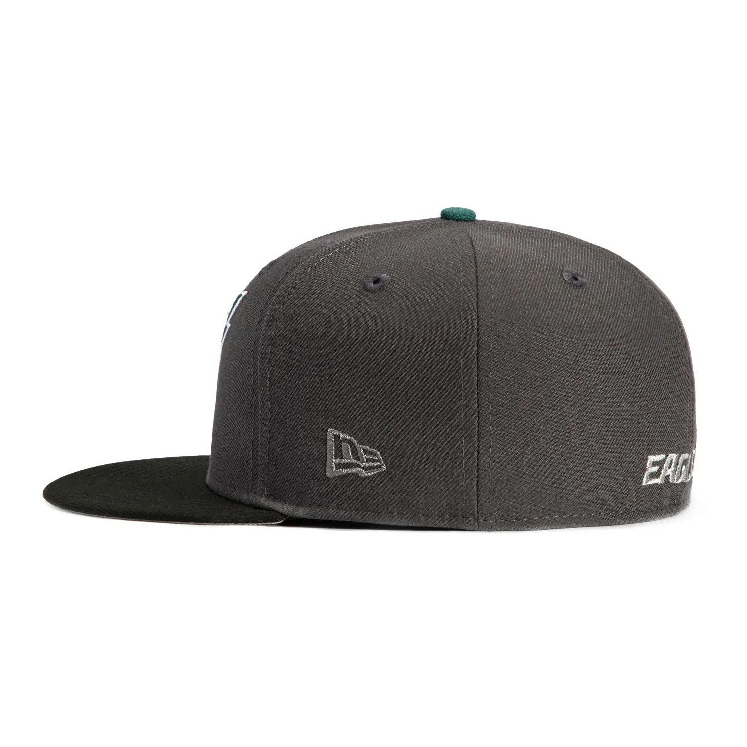 New Era 59Fifty Philadelphia Eagles 2025 Super Bowl Championship Patch Hat - Graphite, Black sold by Hat Club product image thumbnail 3