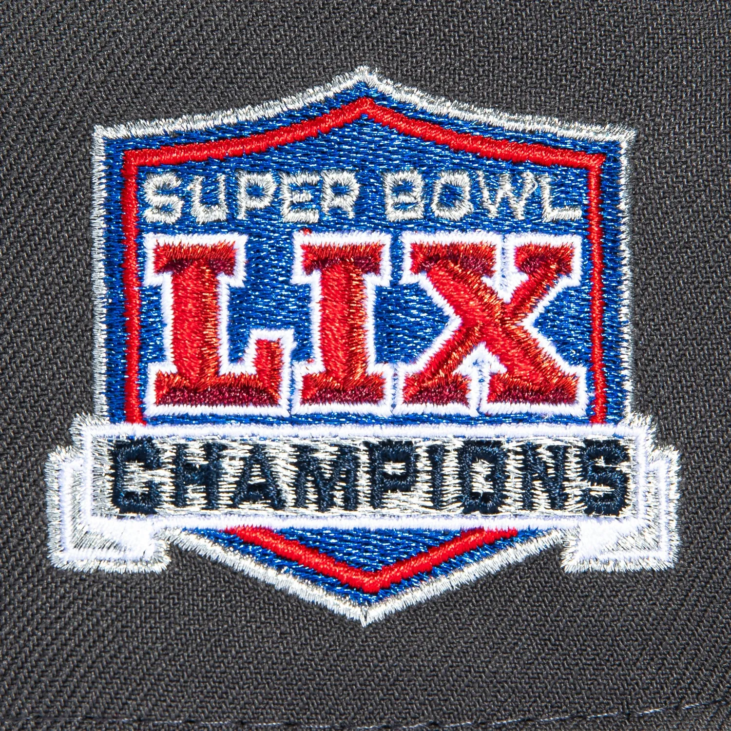 New Era 59Fifty Philadelphia Eagles 2025 Super Bowl Championship Patch Hat - Graphite, Black sold by Hat Club product image thumbnail 5