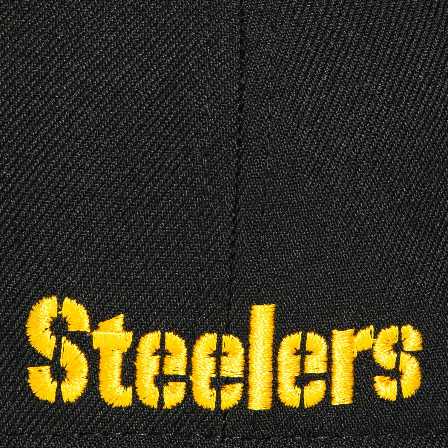 New Era 59Fifty Pittsburgh Steelers Blackout Hat - Black sold by Hat Club product image thumbnail 5