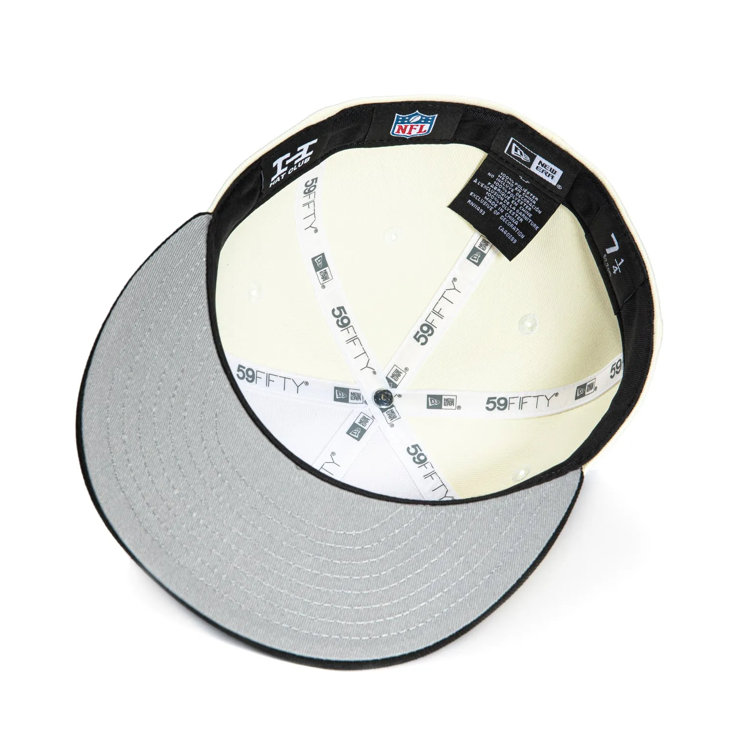 New Era 59Fifty Carolina Panthers 1996 Word Hat - White, Black sold by Hat Club product image thumbnail 2