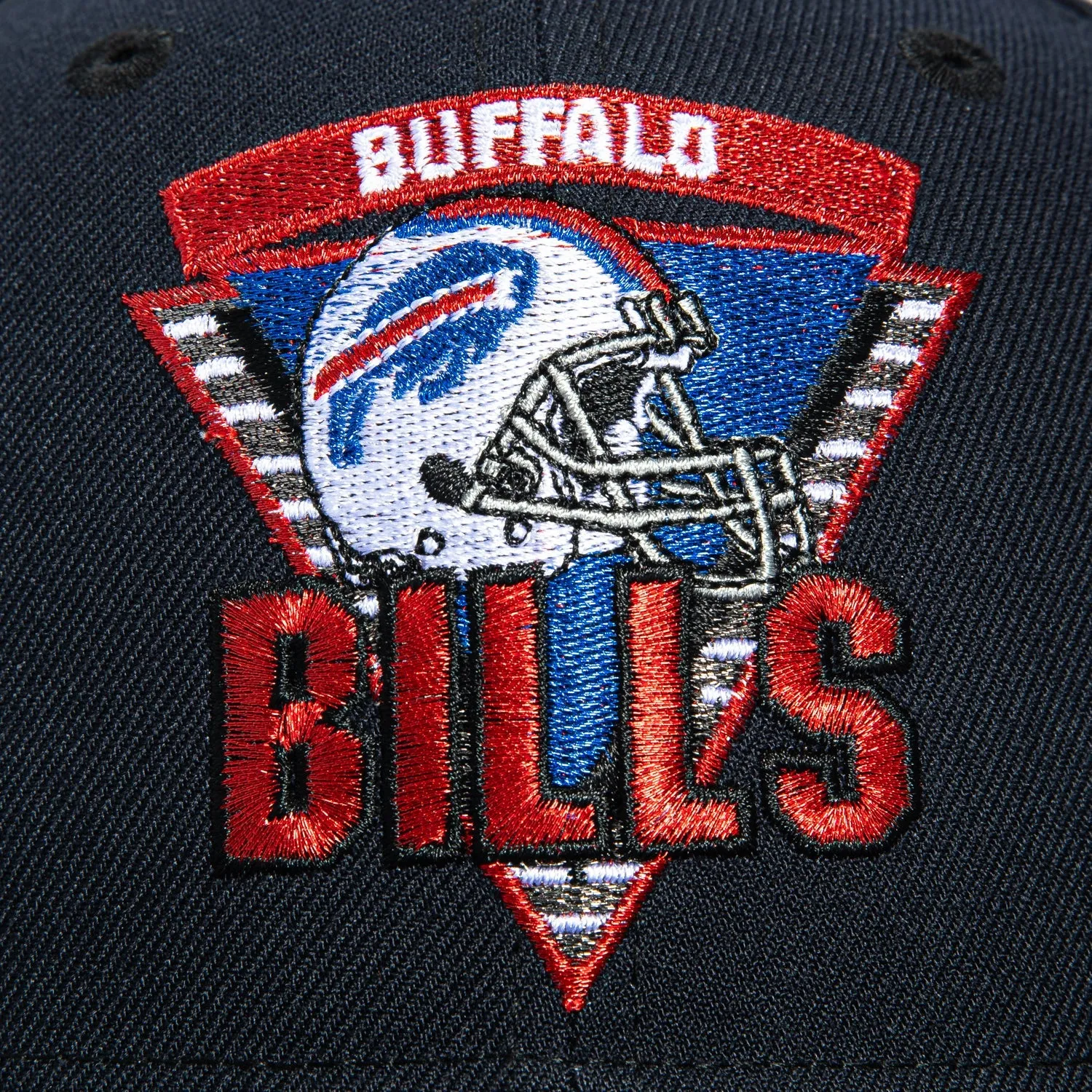 New Era 59Fifty Buffalo Bills Vintage Triangle Hat - Navy sold by Hat Club product image thumbnail 4