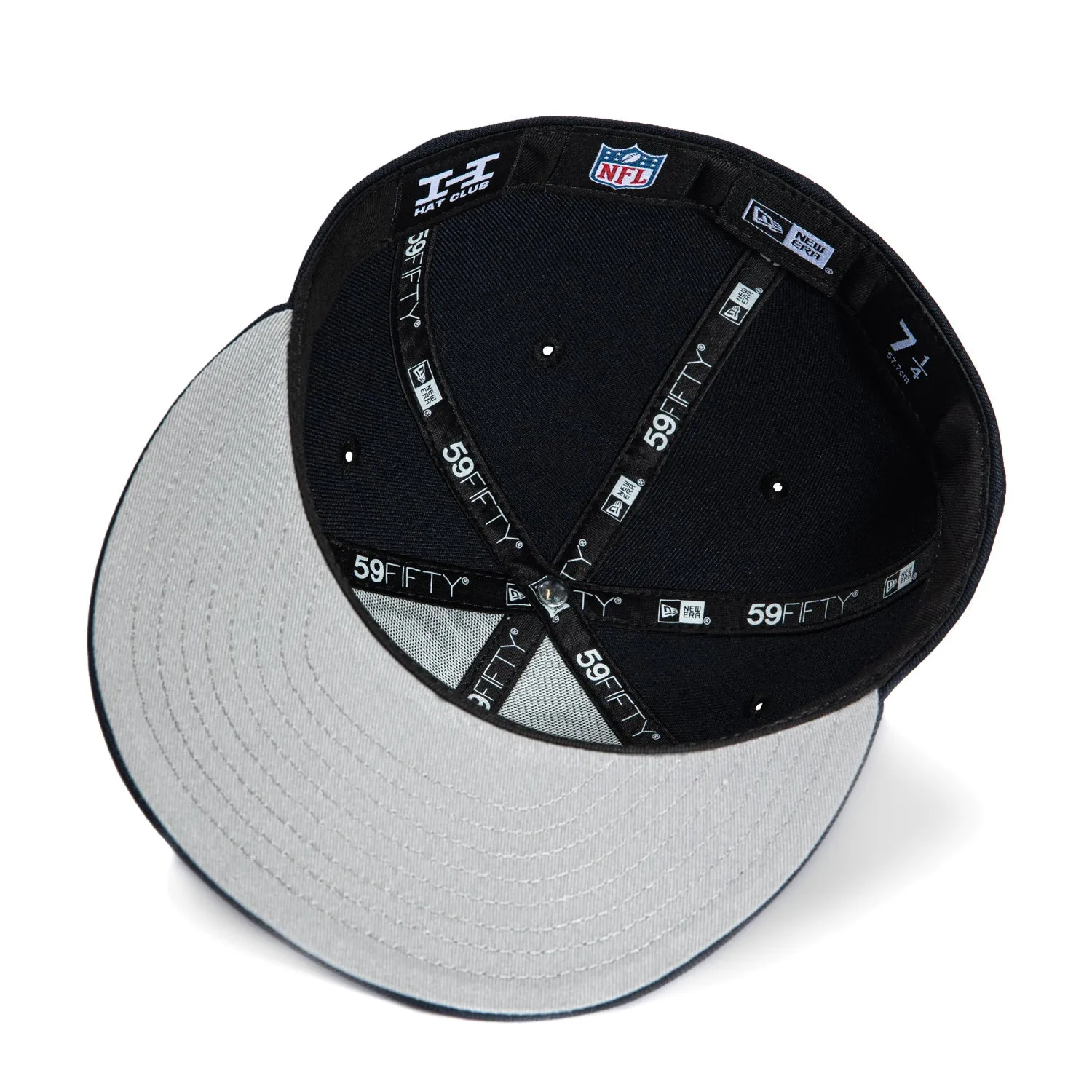 New Era 59Fifty Buffalo Bills Vintage Triangle Hat - Navy sold by Hat Club product image thumbnail 2