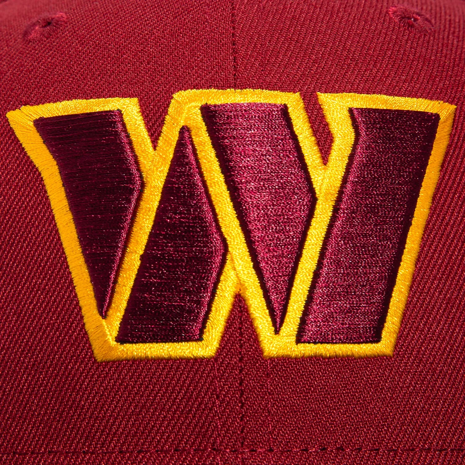 New Era 59Fifty Washington Commanders Hat - Cardinal, Black sold by Hat Club product image thumbnail 4