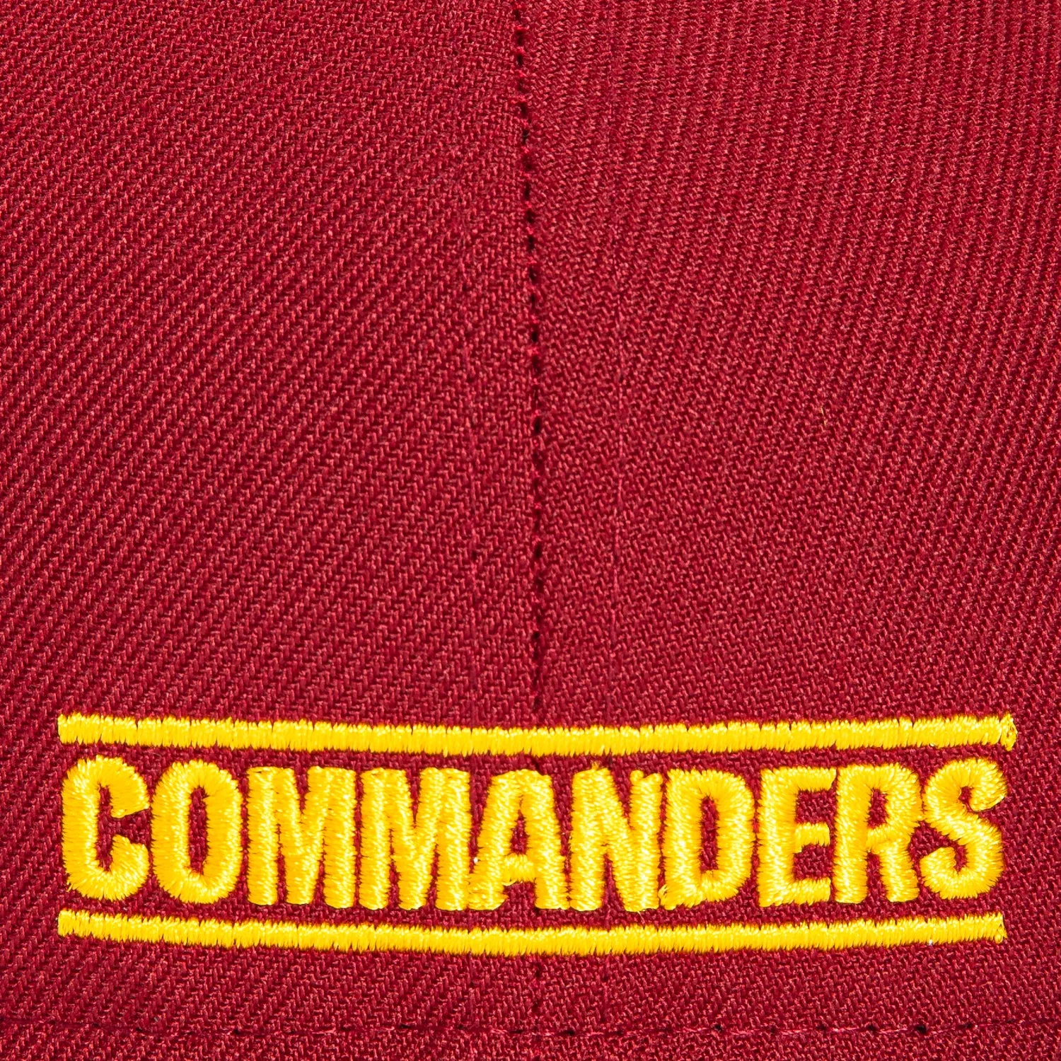 New Era 59Fifty Washington Commanders Hat - Cardinal, Black sold by Hat Club product image thumbnail 5