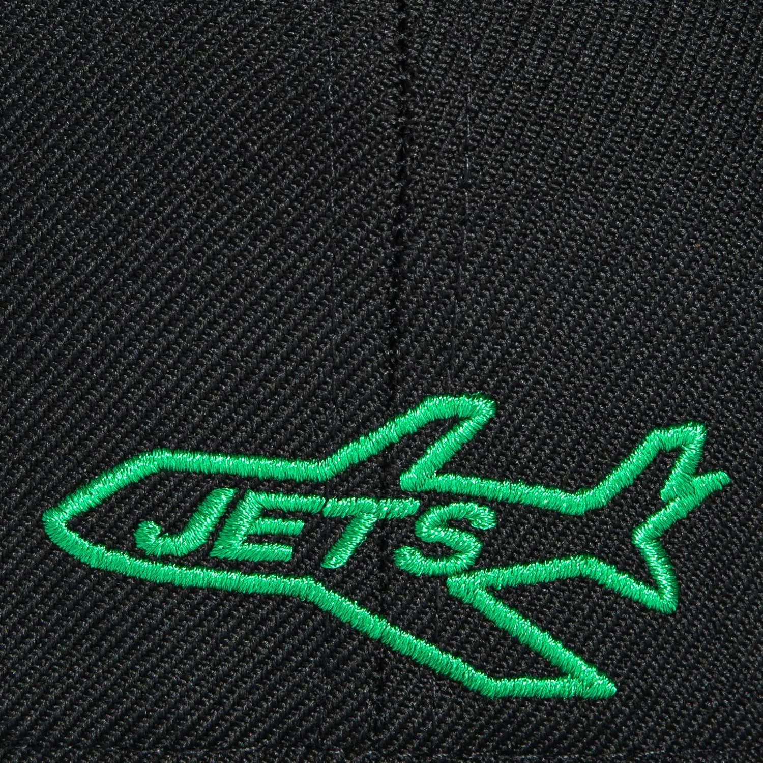 New Era 59Fifty New York Jets Script Hat - Black, Green sold by Hat Club product image thumbnail 5