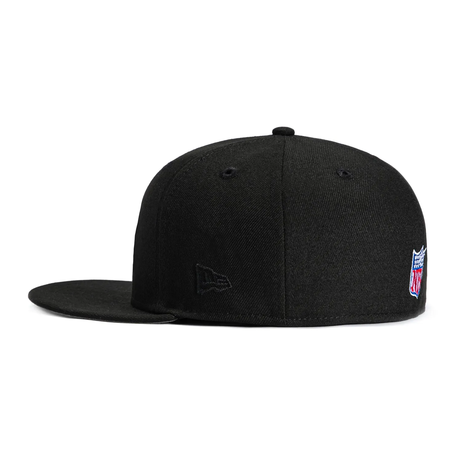 New Era 59Fifty New York Jets Word Hat - Black, White sold by Hat Club product image thumbnail 3