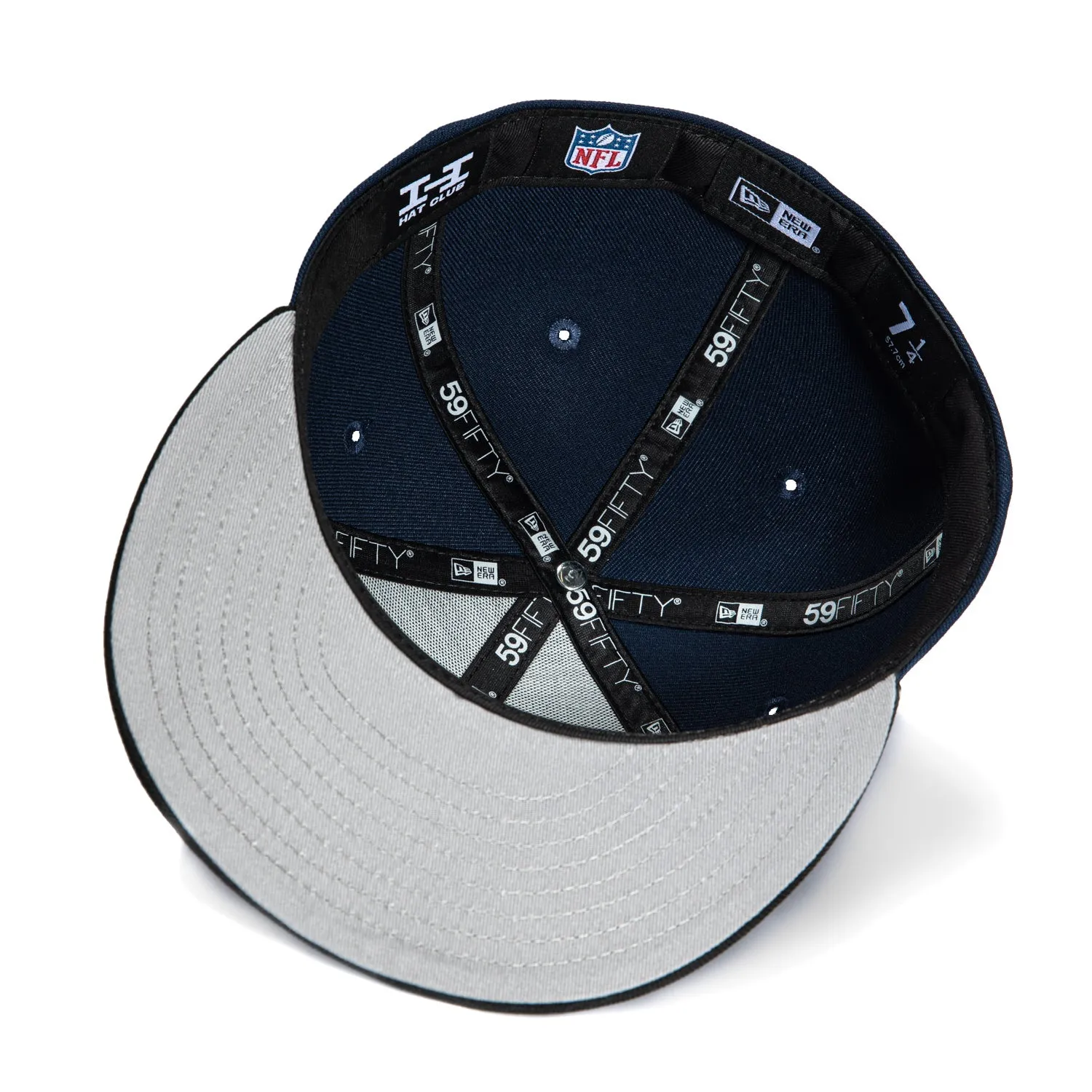 New Era 59Fifty Denver Broncos Hat - Navy, Black sold by Hat Club product image thumbnail 2