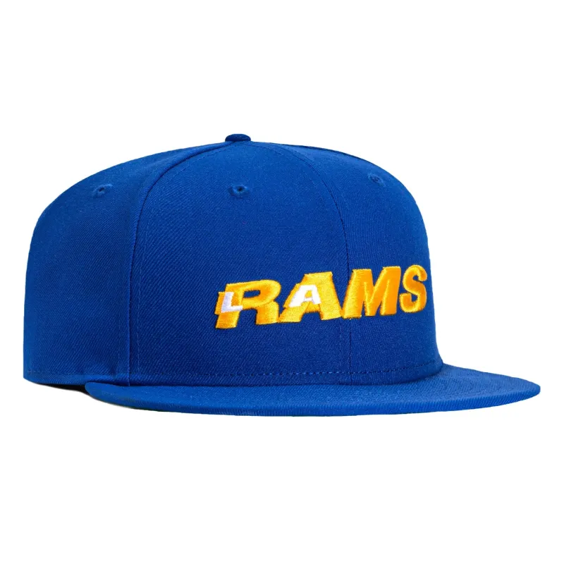New Era 59Fifty Los Angeles Rams 1984 Hat - Royal sold by Hat Club