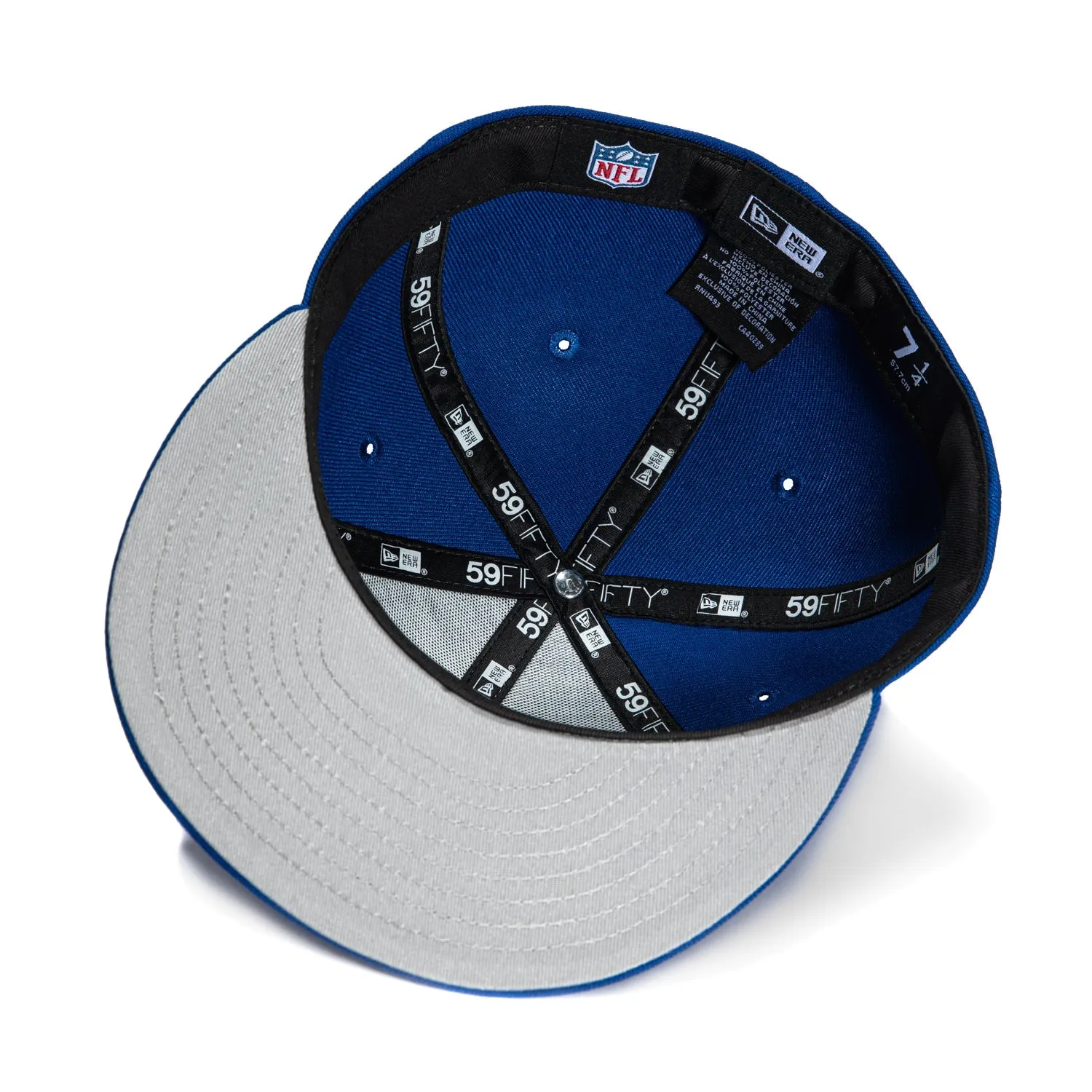 New Era 59Fifty Los Angeles Rams Script Hat - Royal sold by Hat Club product image thumbnail 2