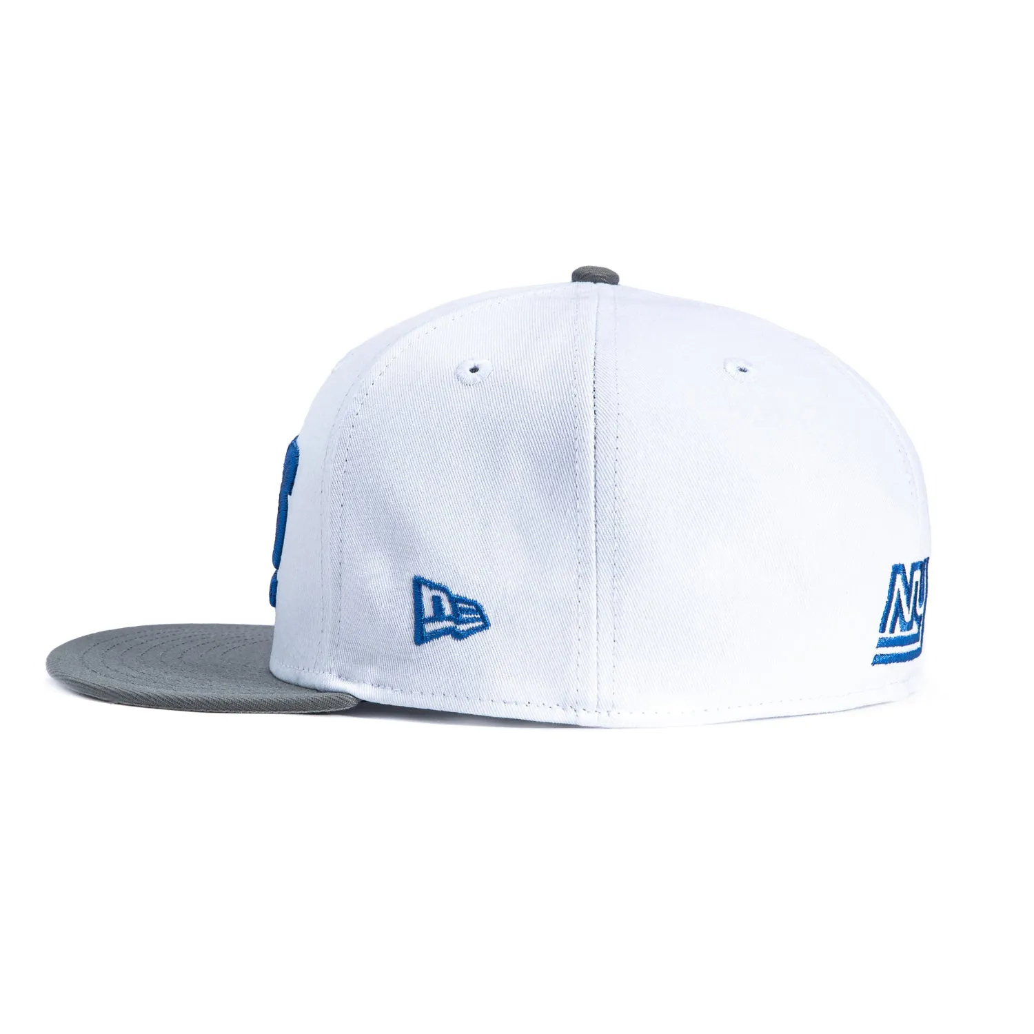 New Era 59Fifty New York Giants Hat - White, Storm Grey sold by Hat Club product image thumbnail 3