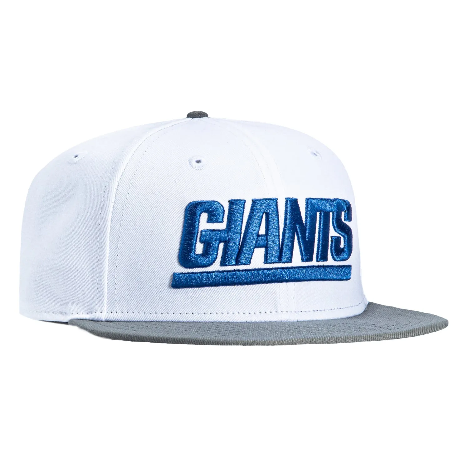 New Era 59Fifty New York Giants Hat - White, Storm Grey sold by Hat Club