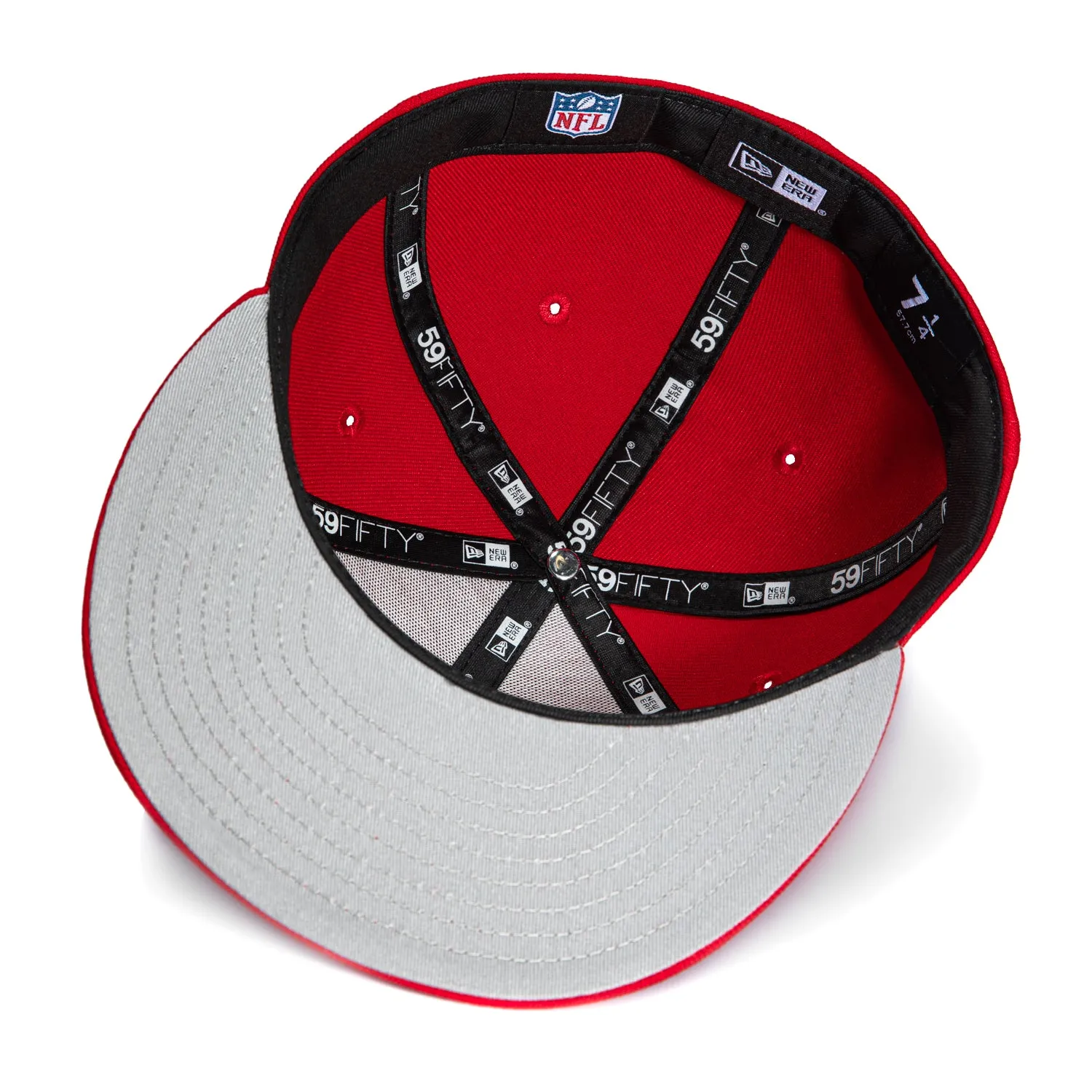 New Era 59Fifty New York Giants Hat - Red, White sold by Hat Club product image thumbnail 2